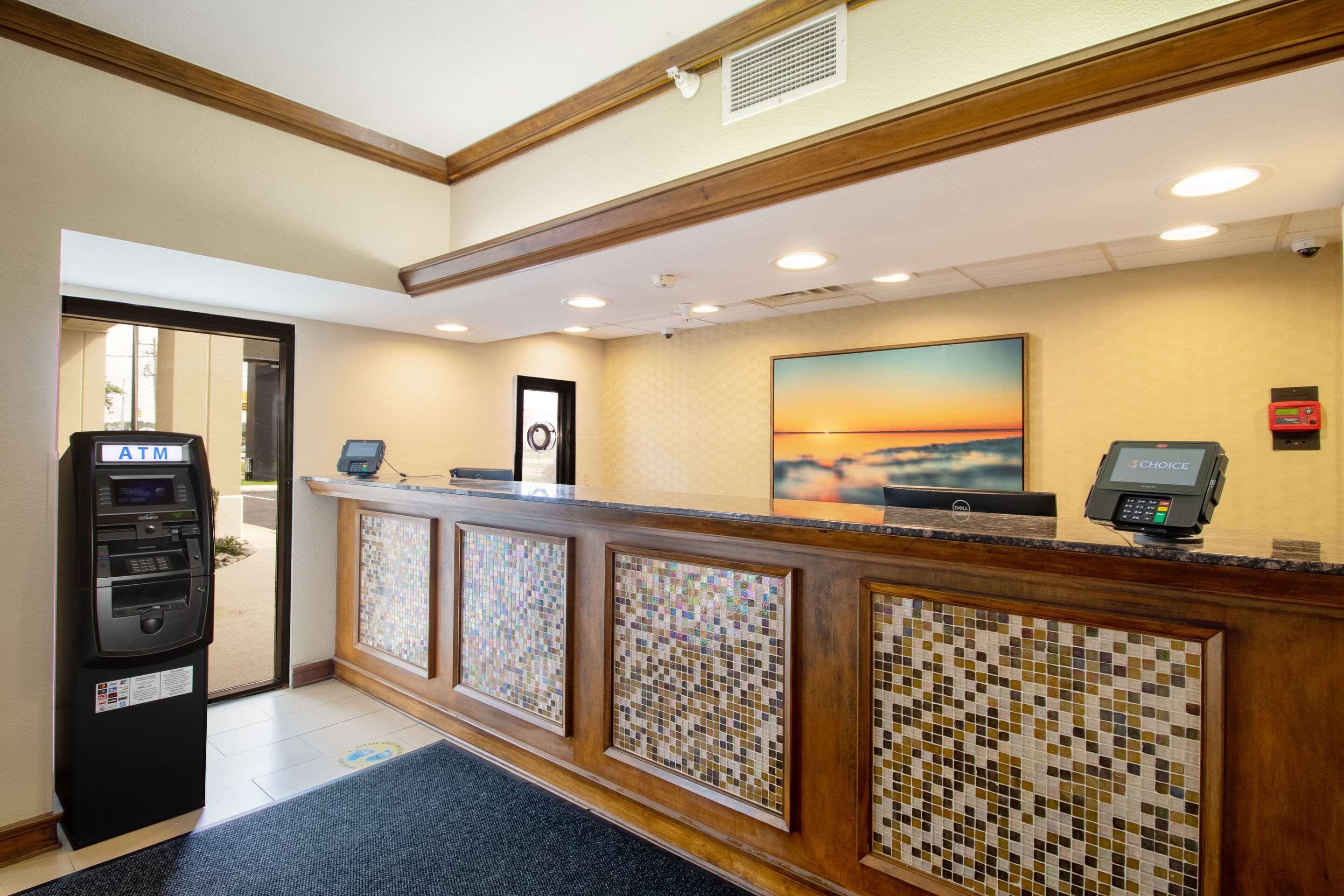 Front desk