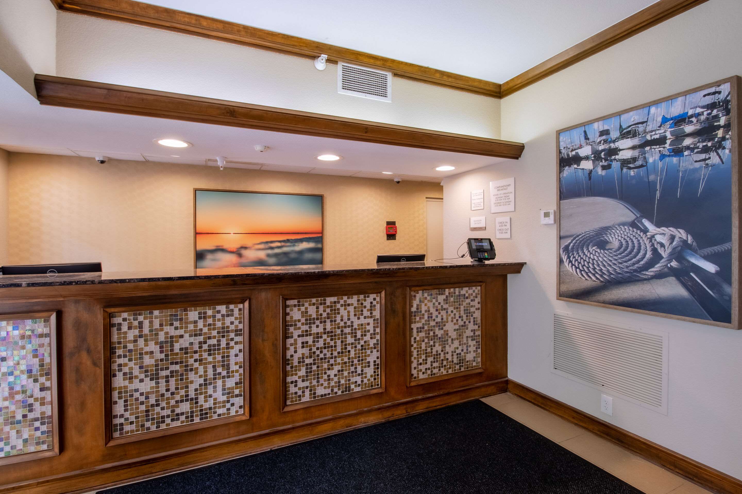 Front desk
