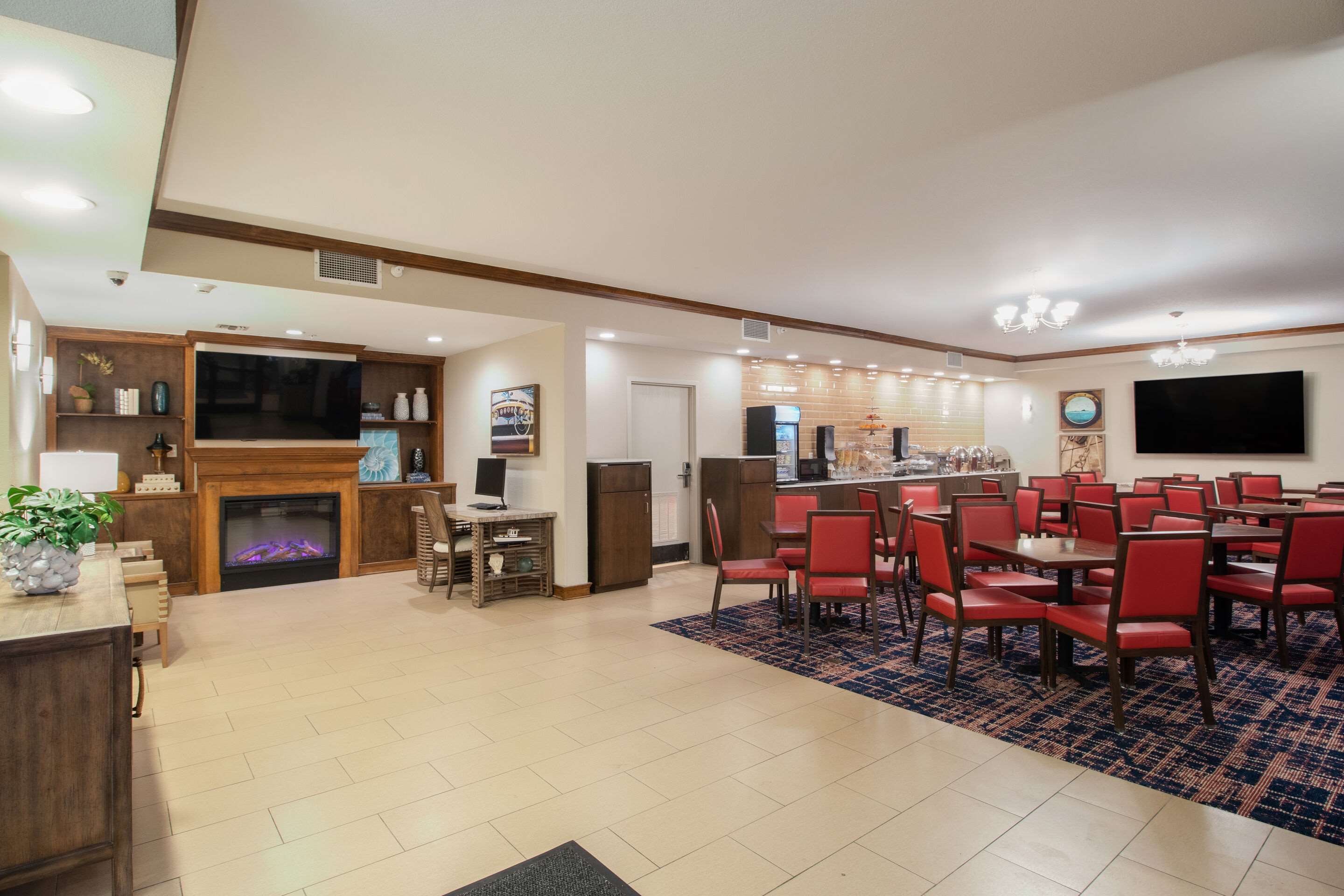 Hotel lobby