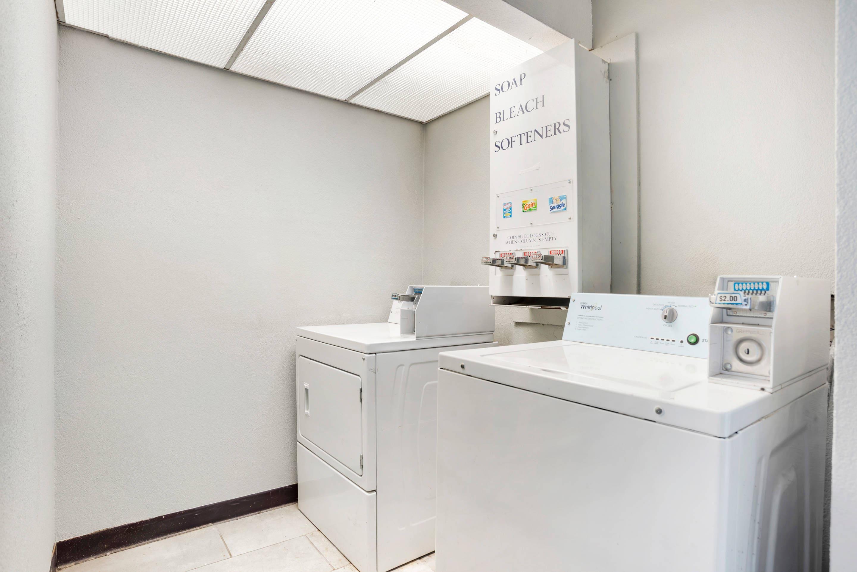 Guest laundry facilities