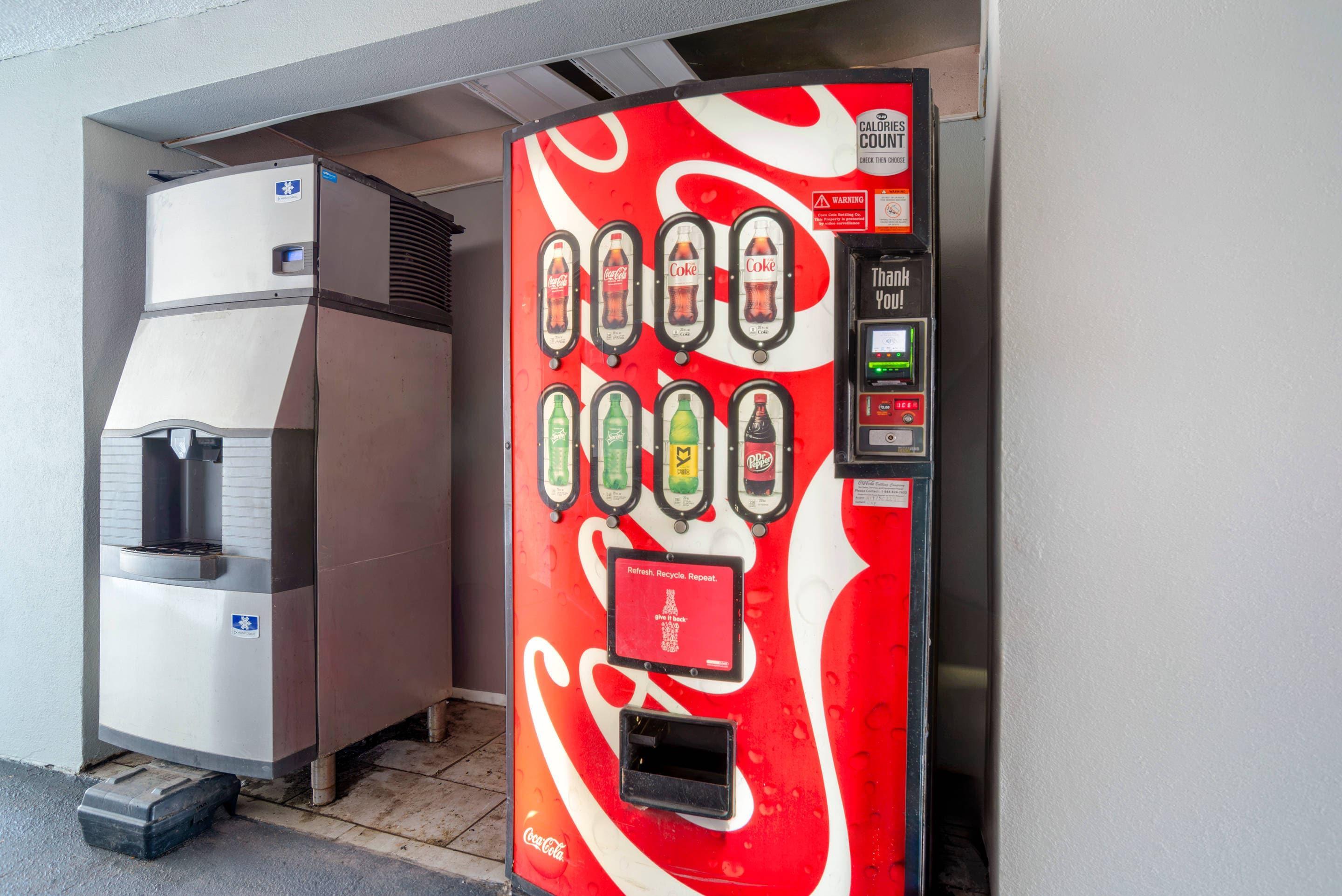 Hotel vending area