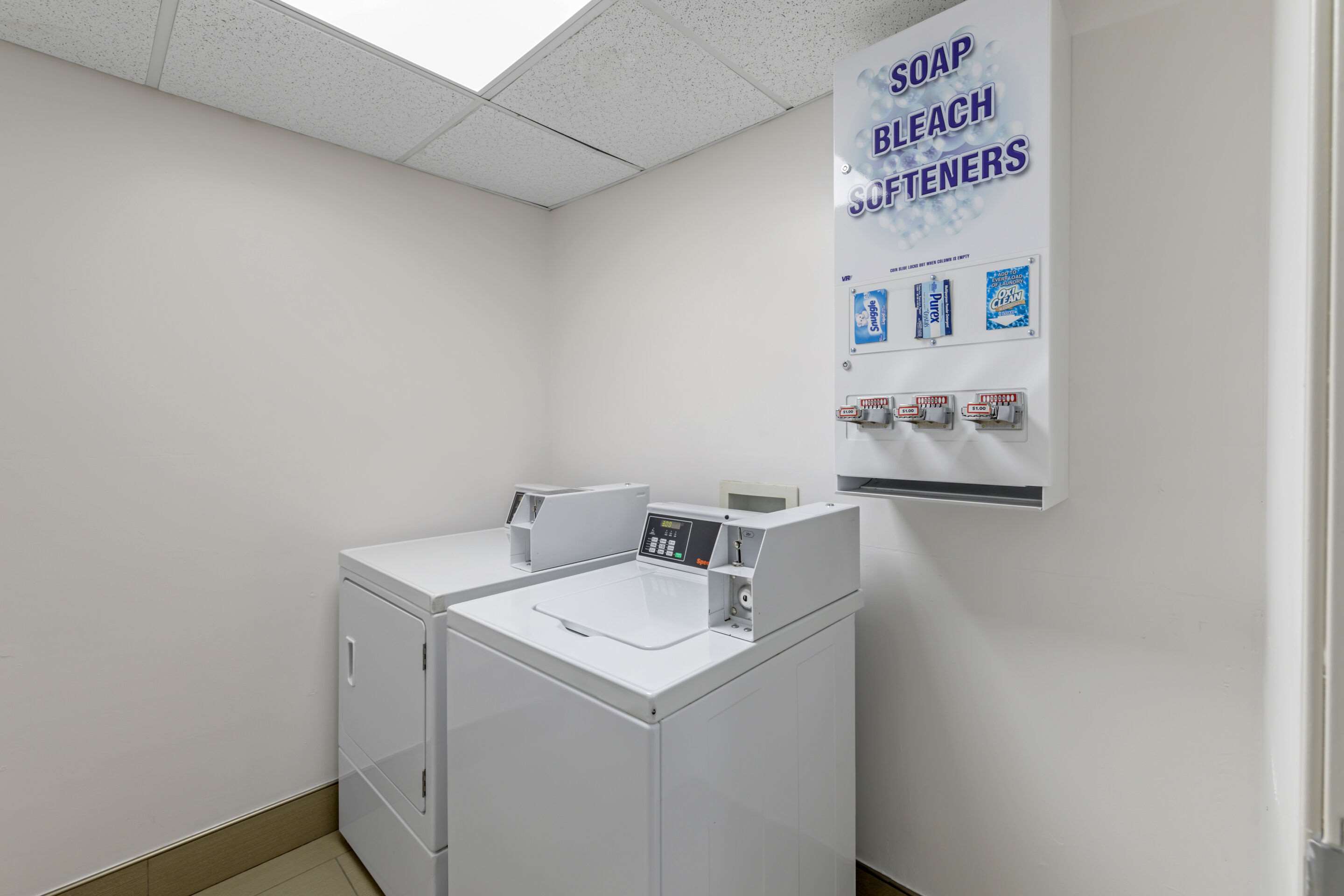 Guest laundry facilities