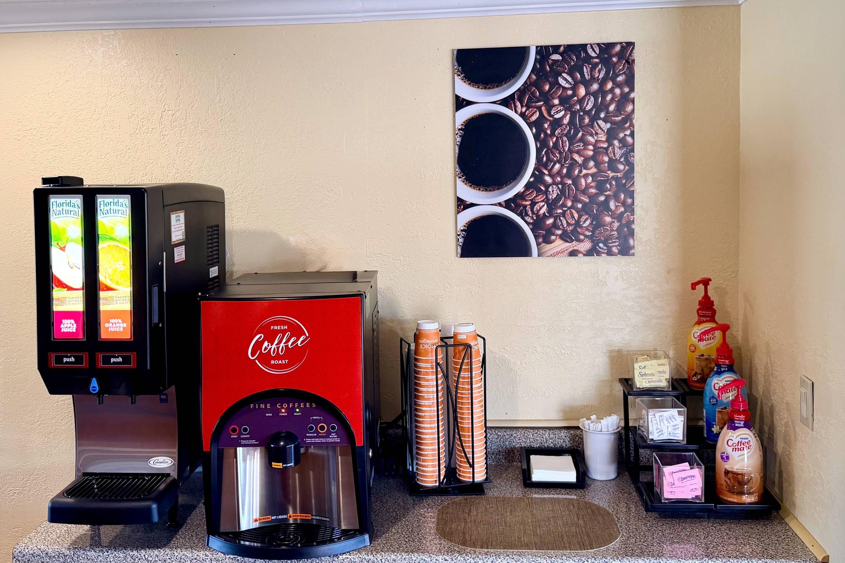 Free coffee