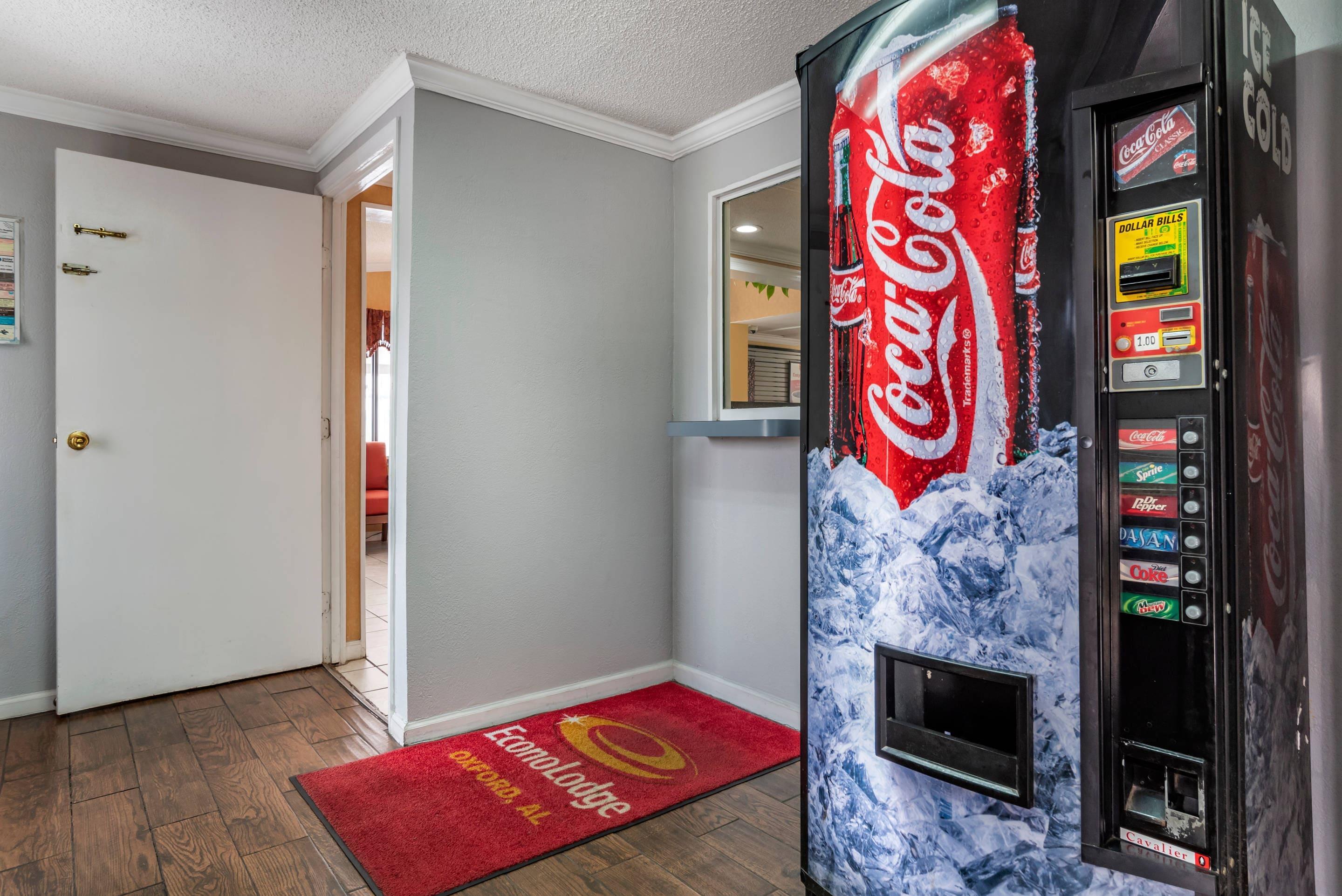 Hotel vending area