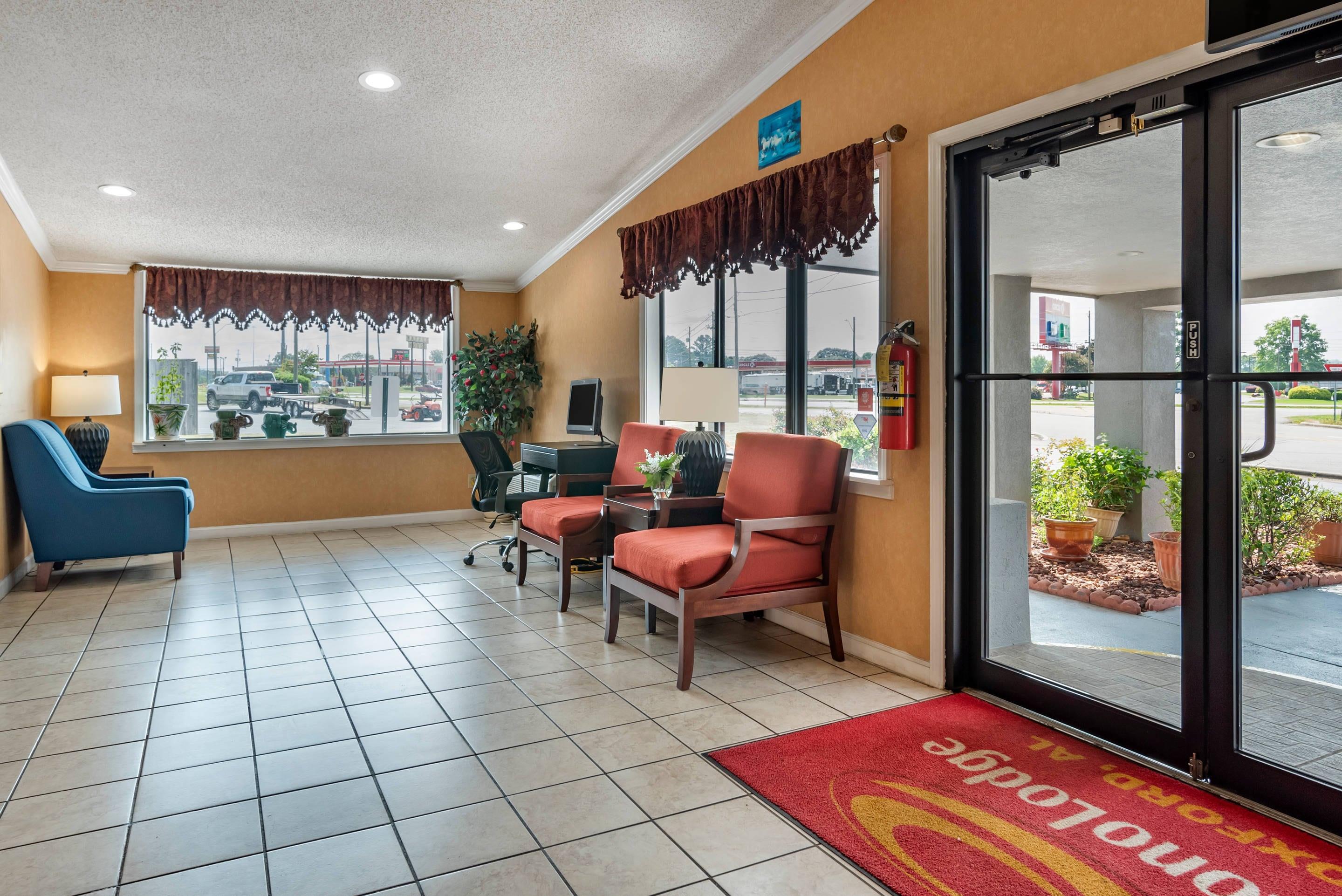 Hotel lobby