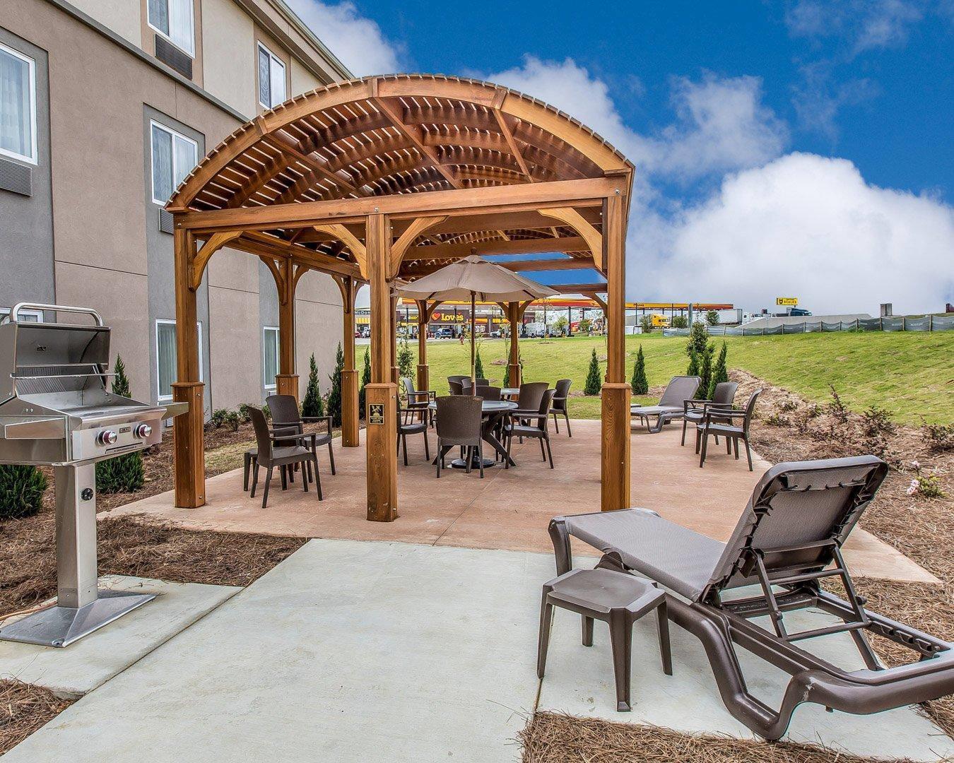 Barbecue area
