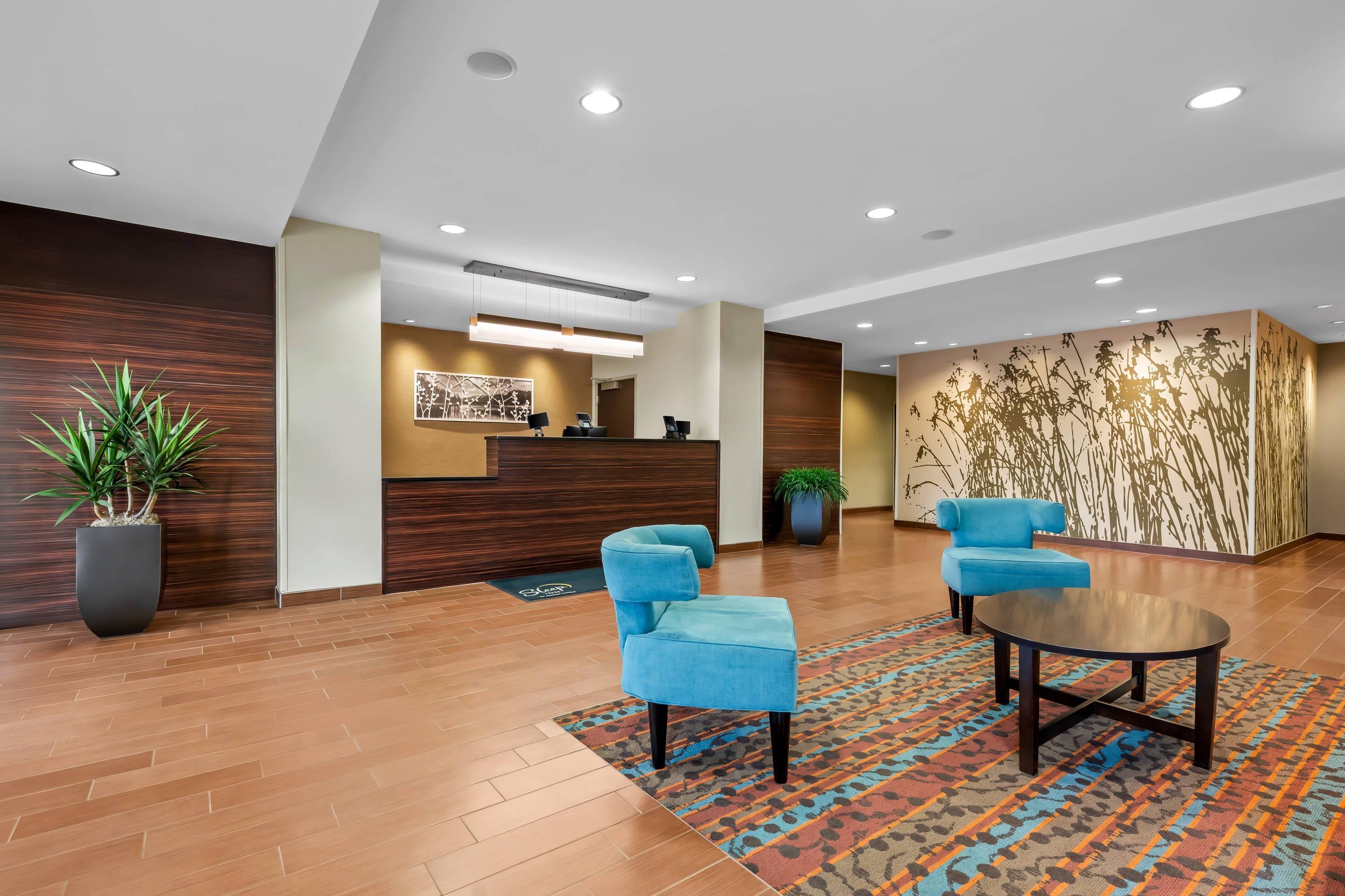Lobby with sitting area