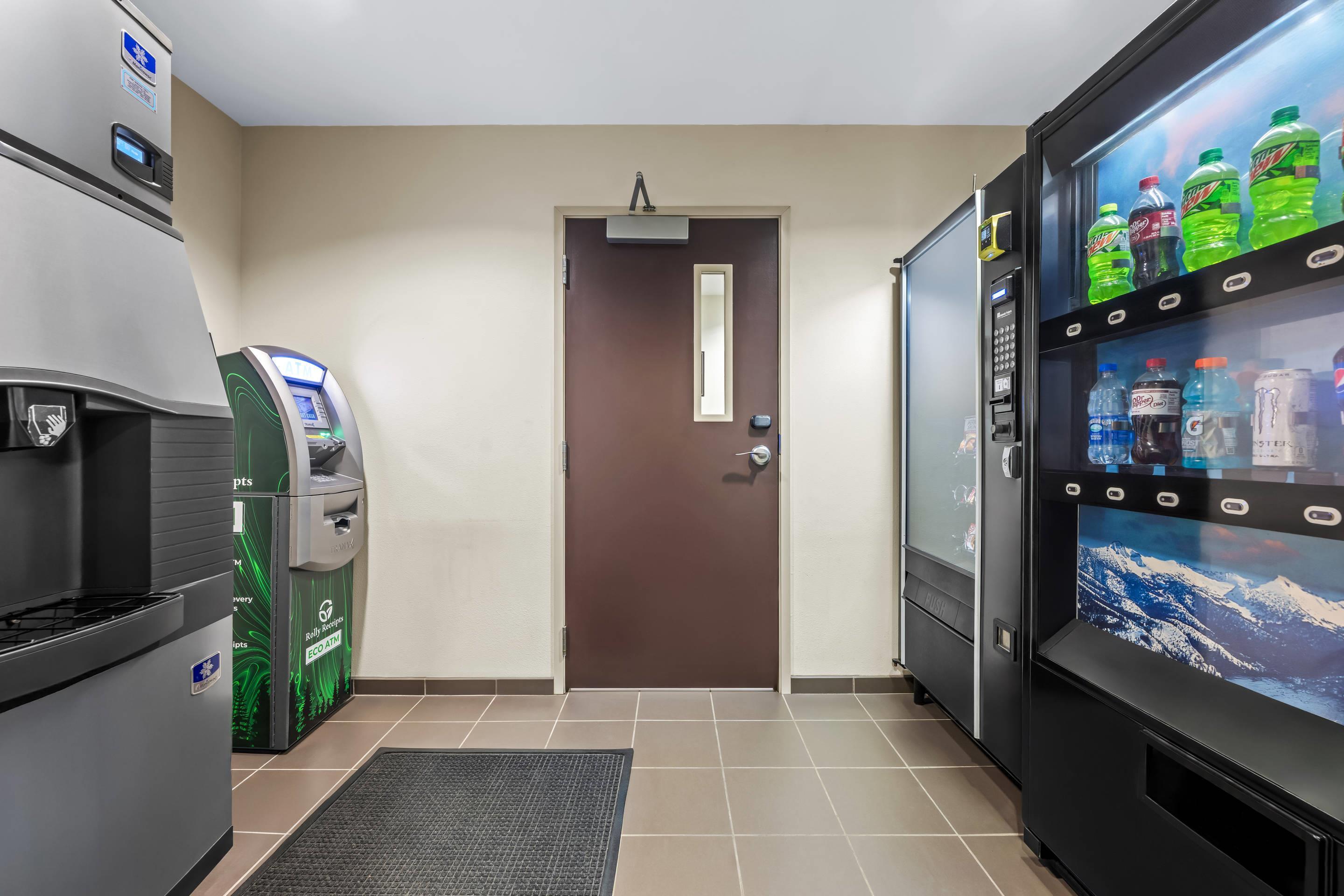 Hotel vending area