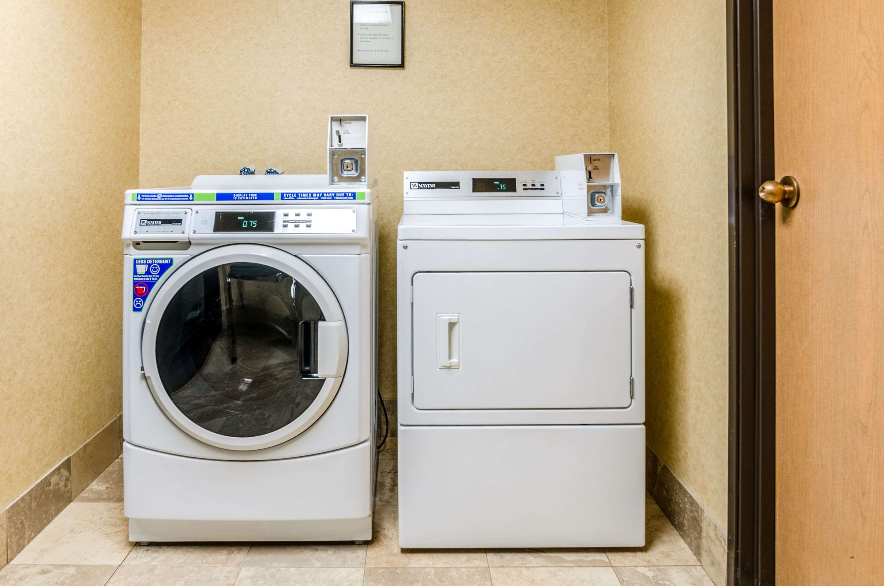 Guest laundry facilities