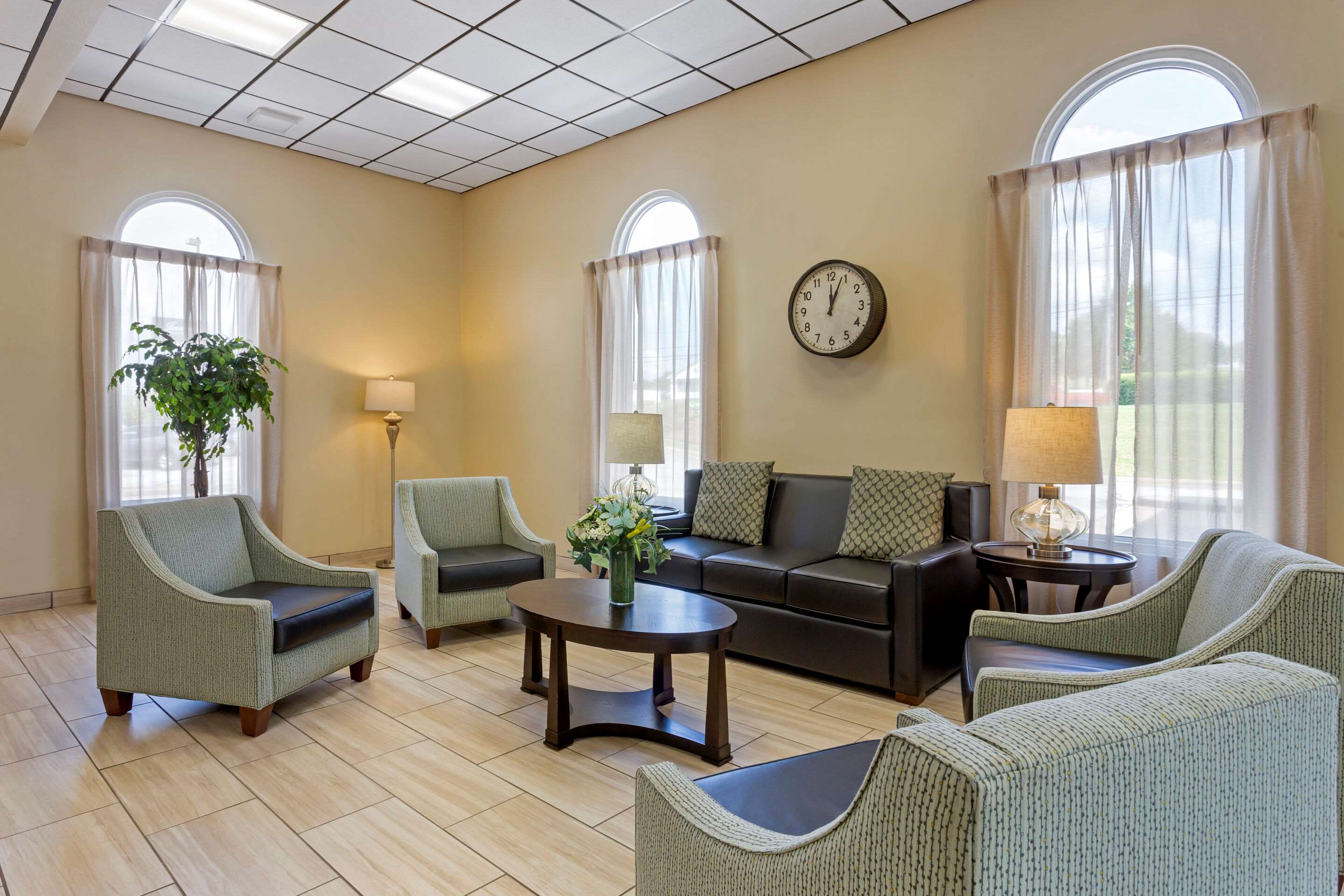 Hotel lobby