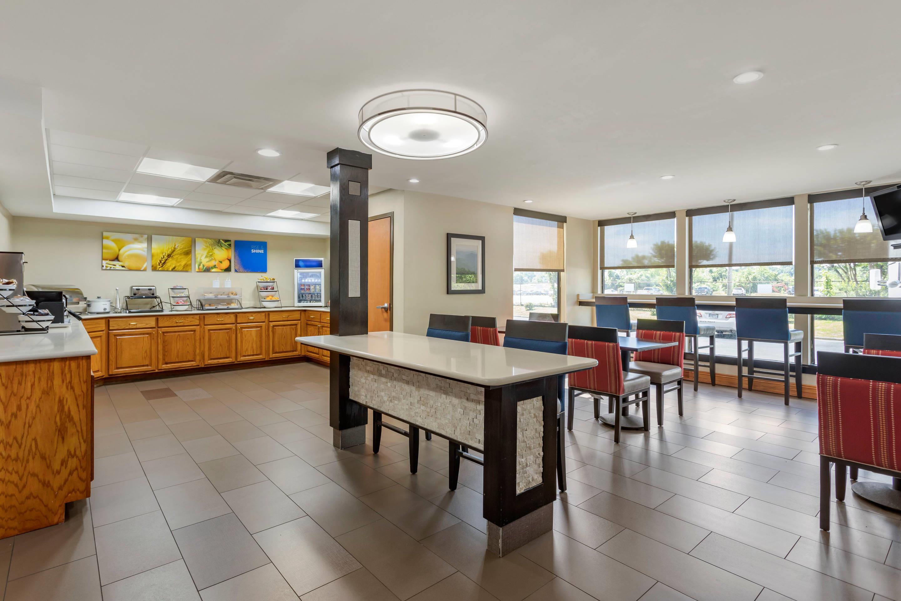 Breakfast area