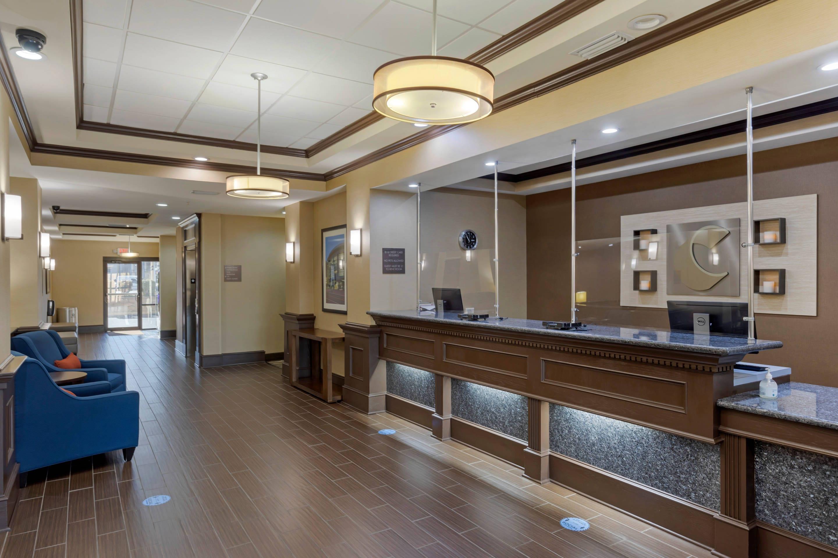 Front desk