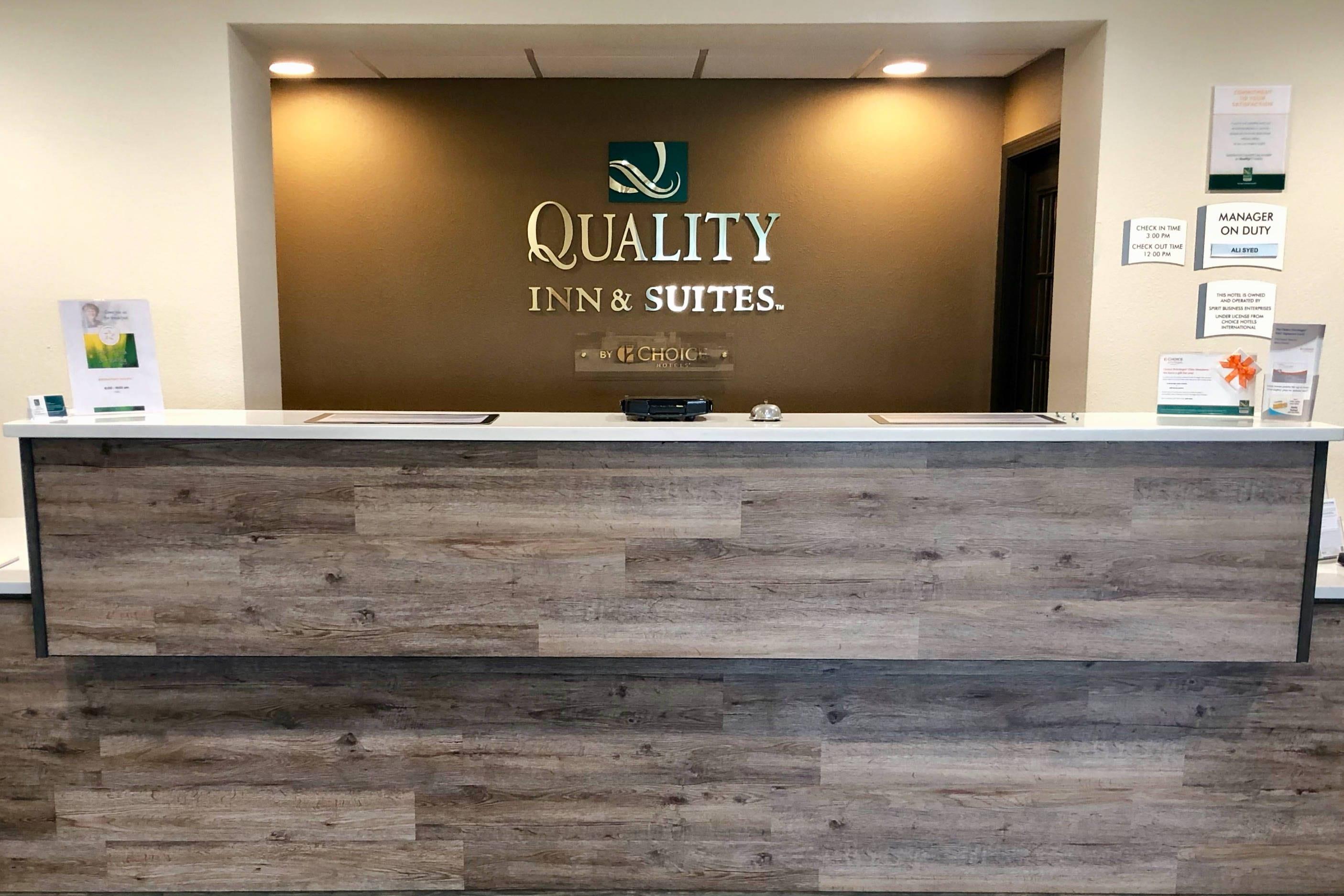 Front desk