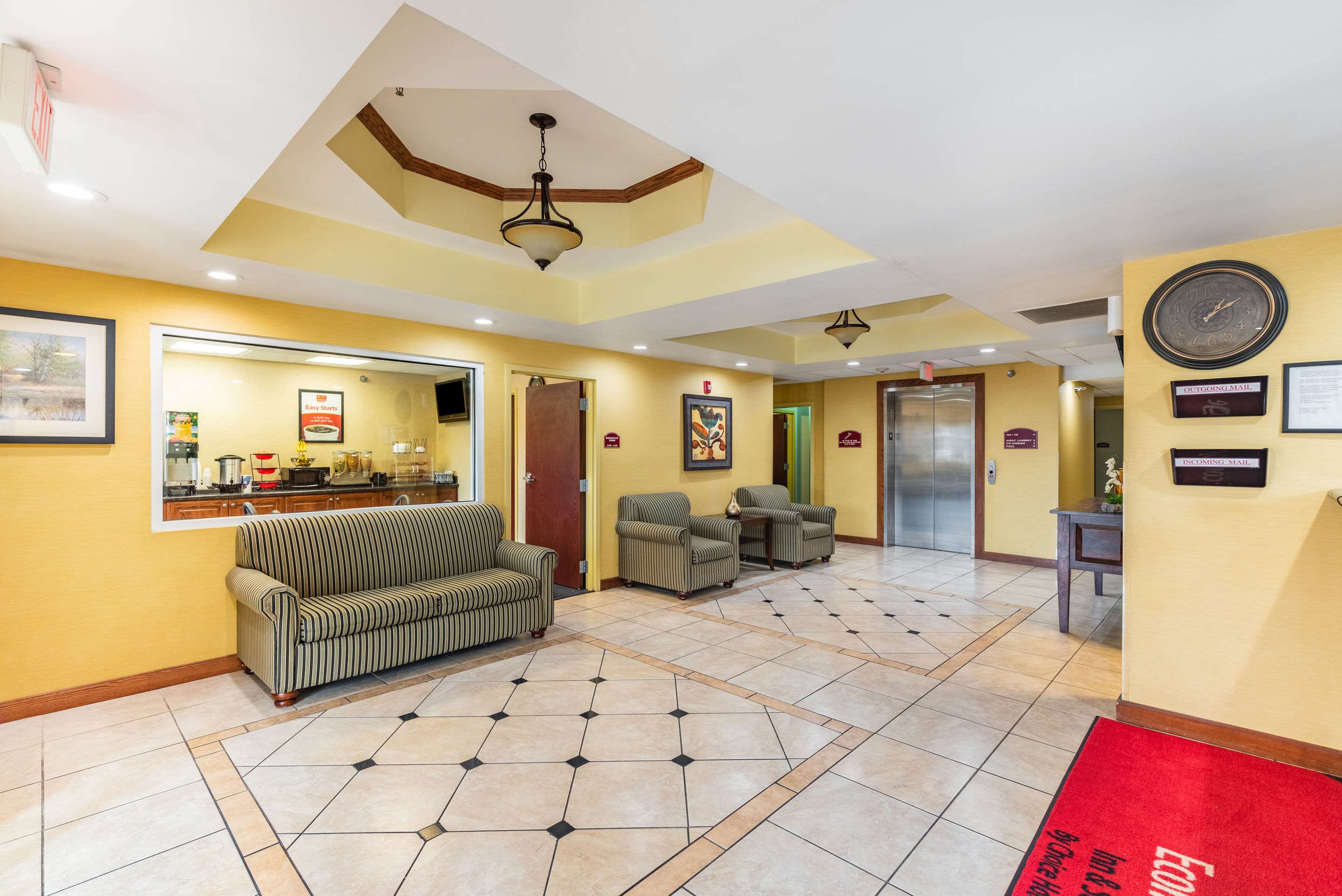 Hotel lobby