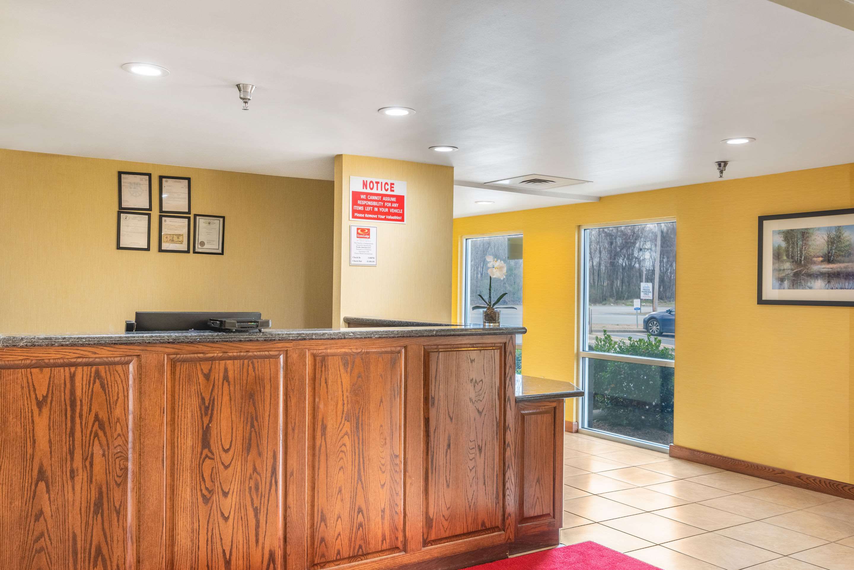 Hotel lobby
