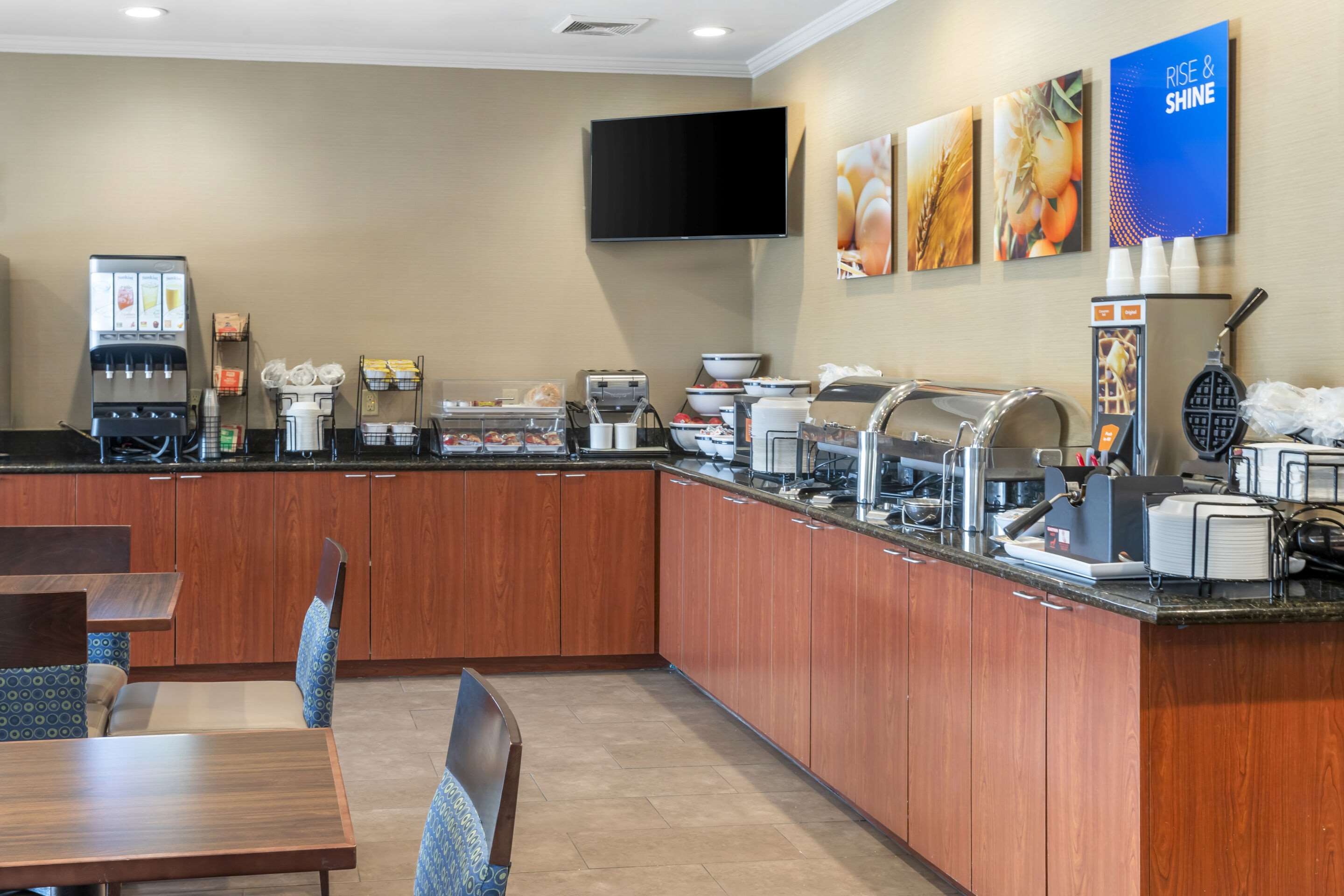 Breakfast bar