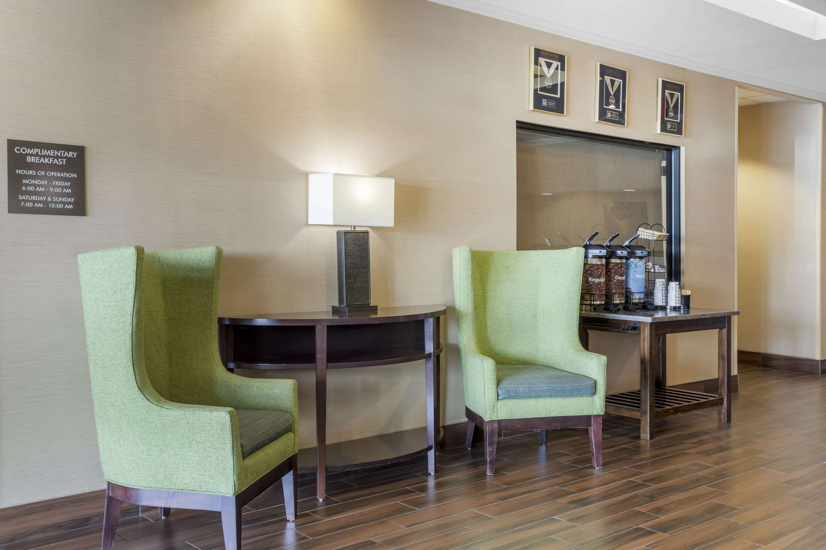 Hotel lobby