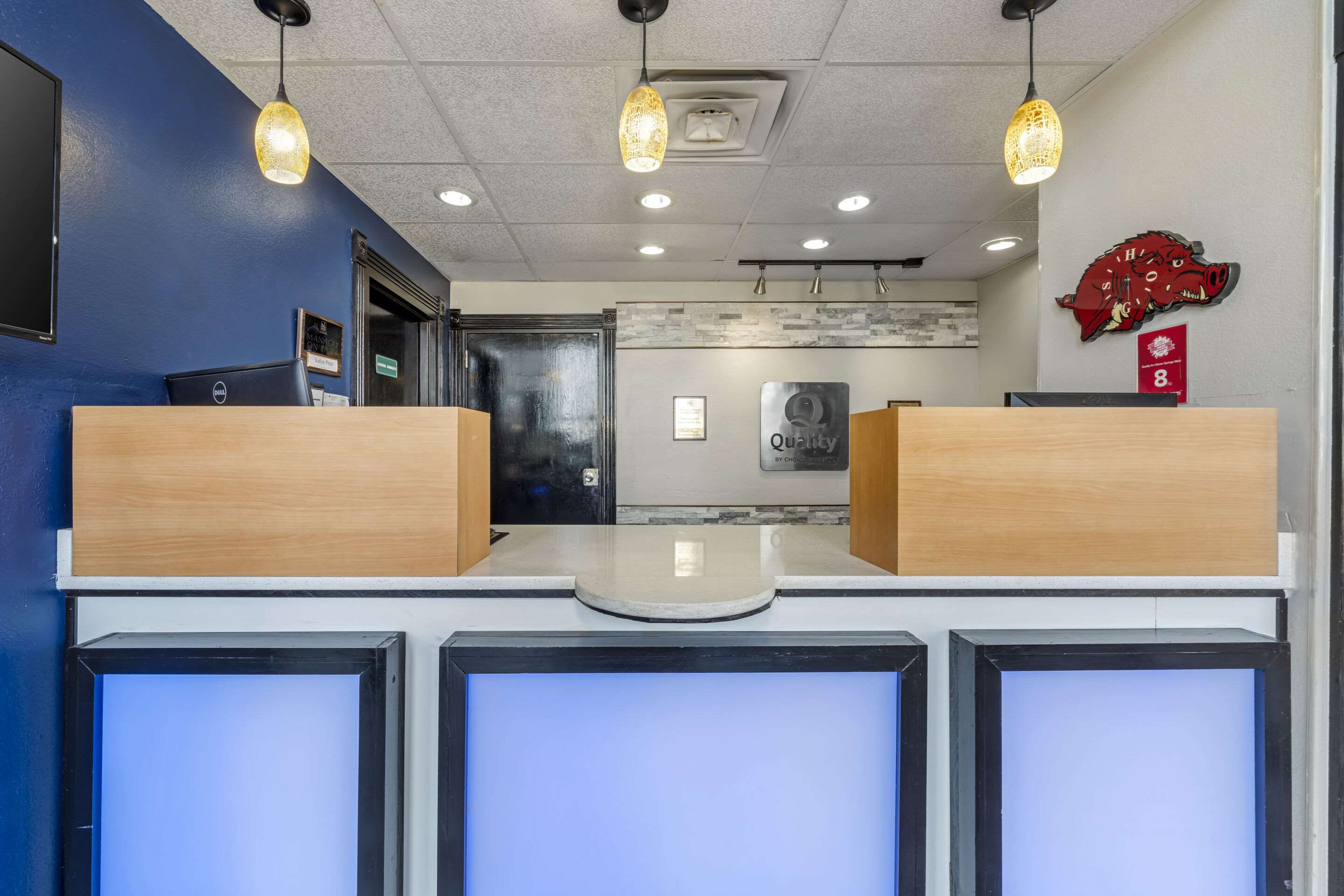 Front desk