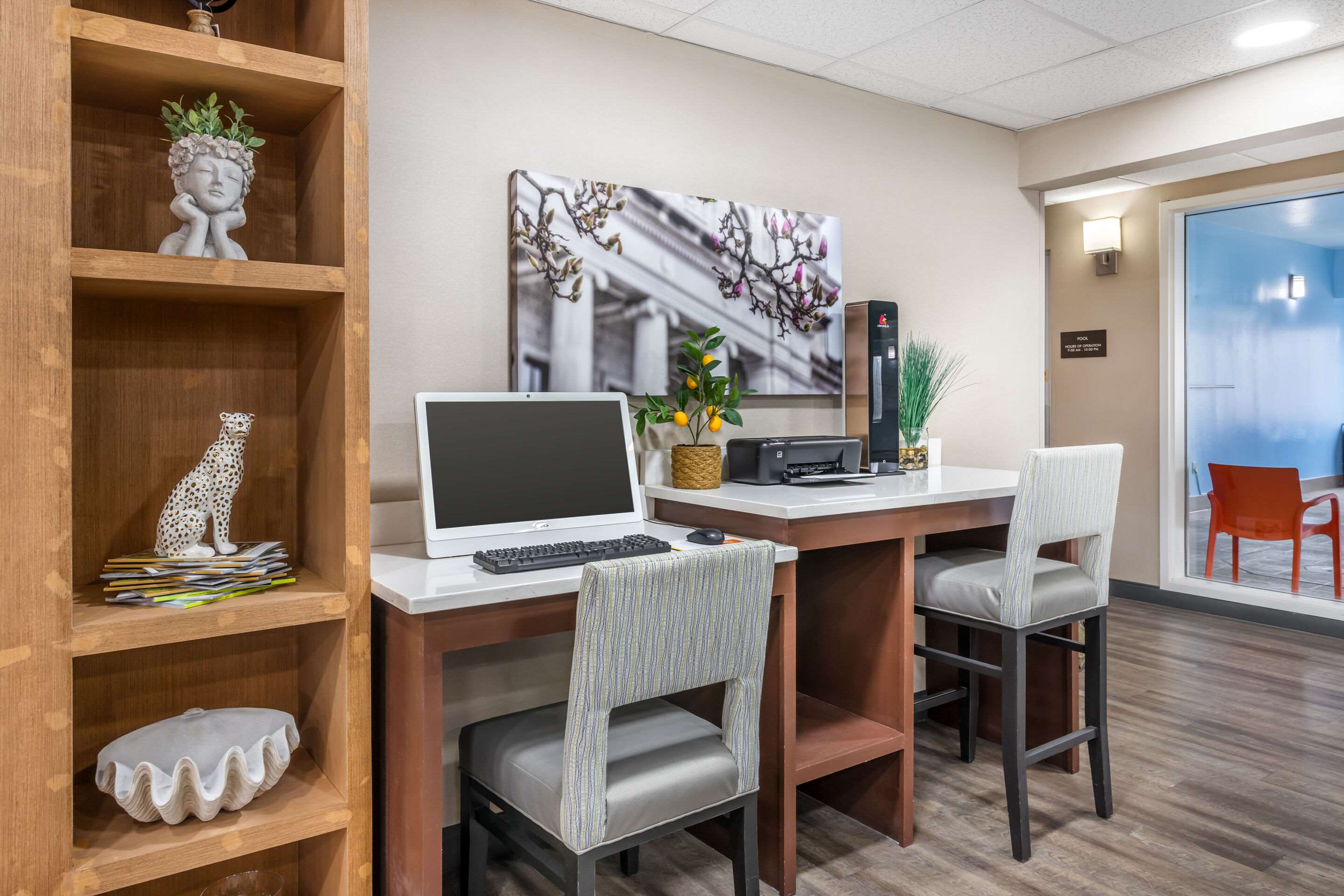 Computer in the lobby | Comfort Inn & Suites Conway