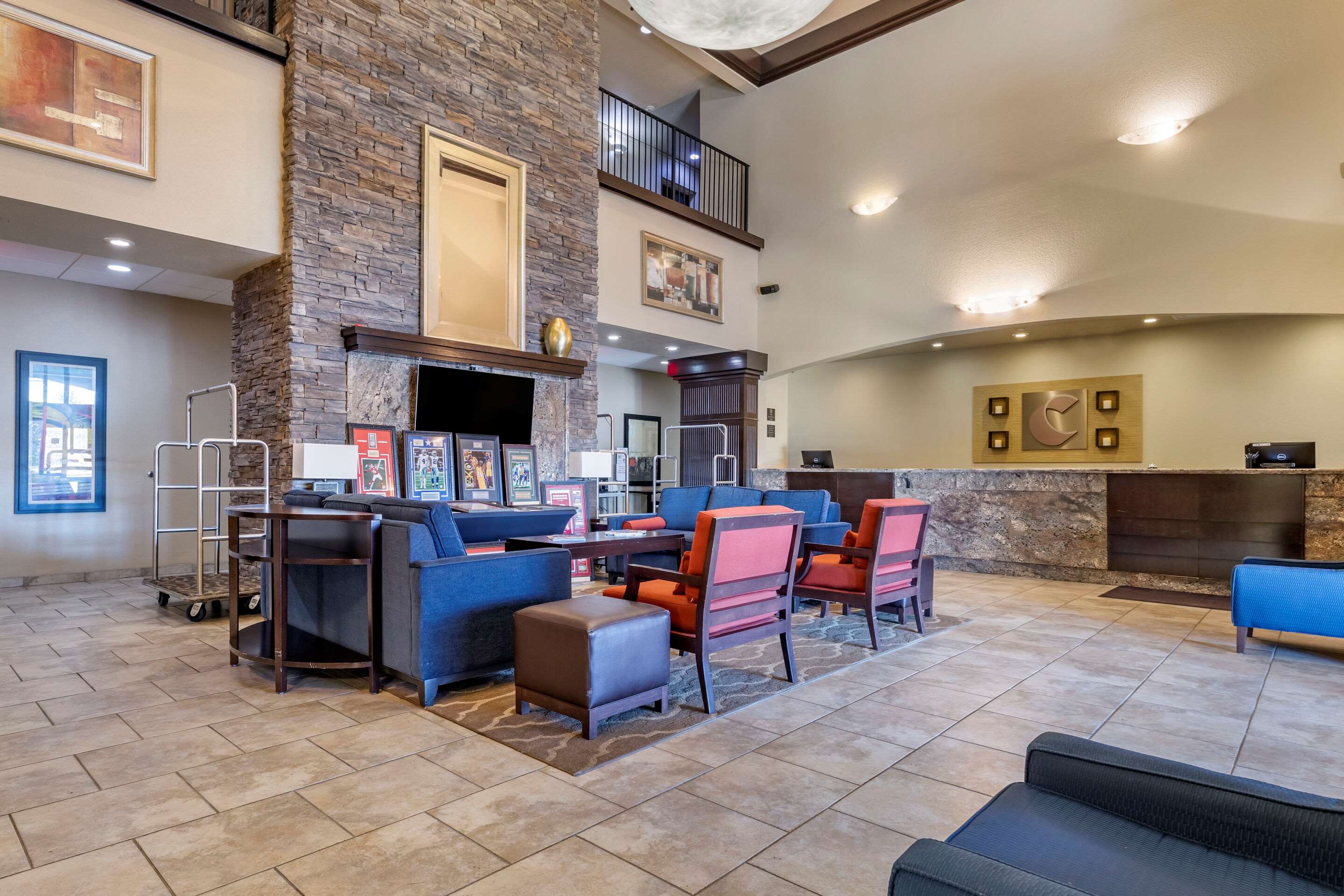 Hotel lobby