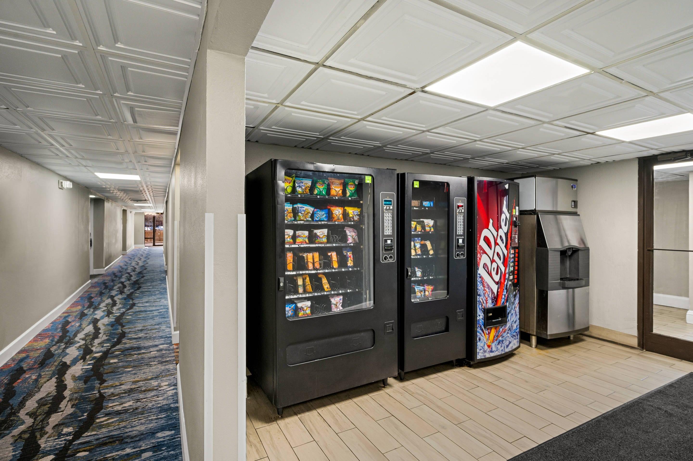 Hotel vending area