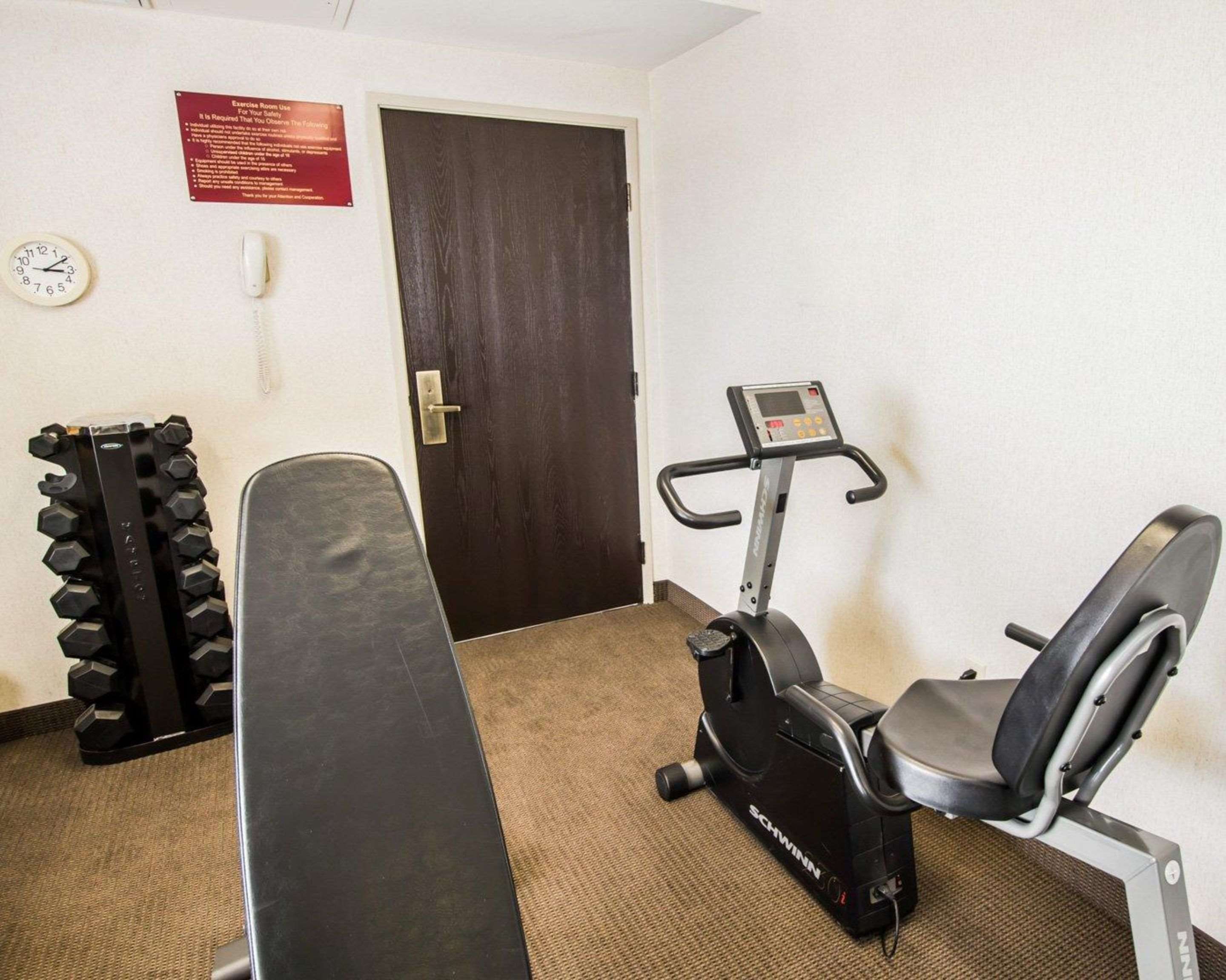 Fitness center with cardio equipment | Sleep Inn Phoenix North I-17