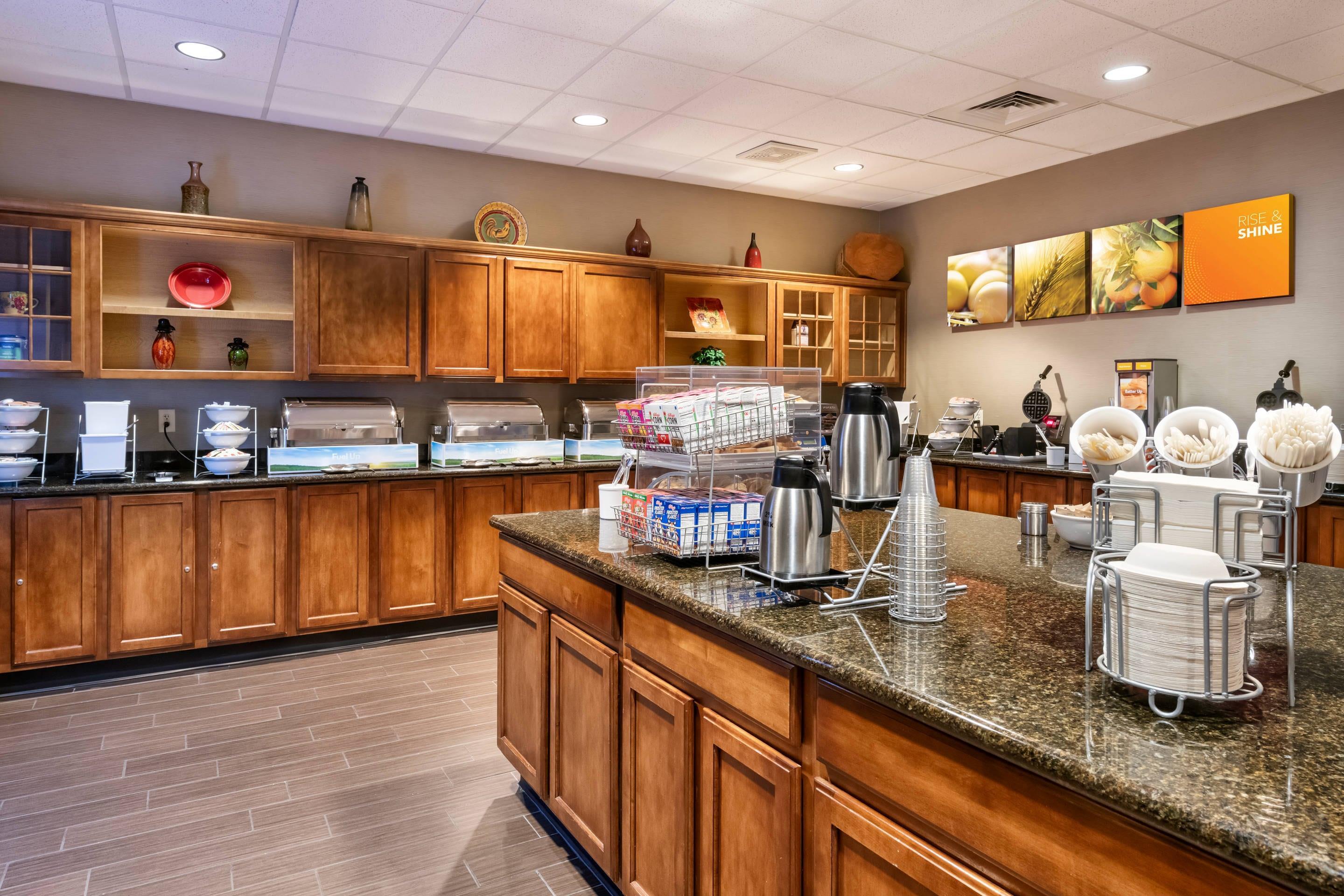 Breakfast area