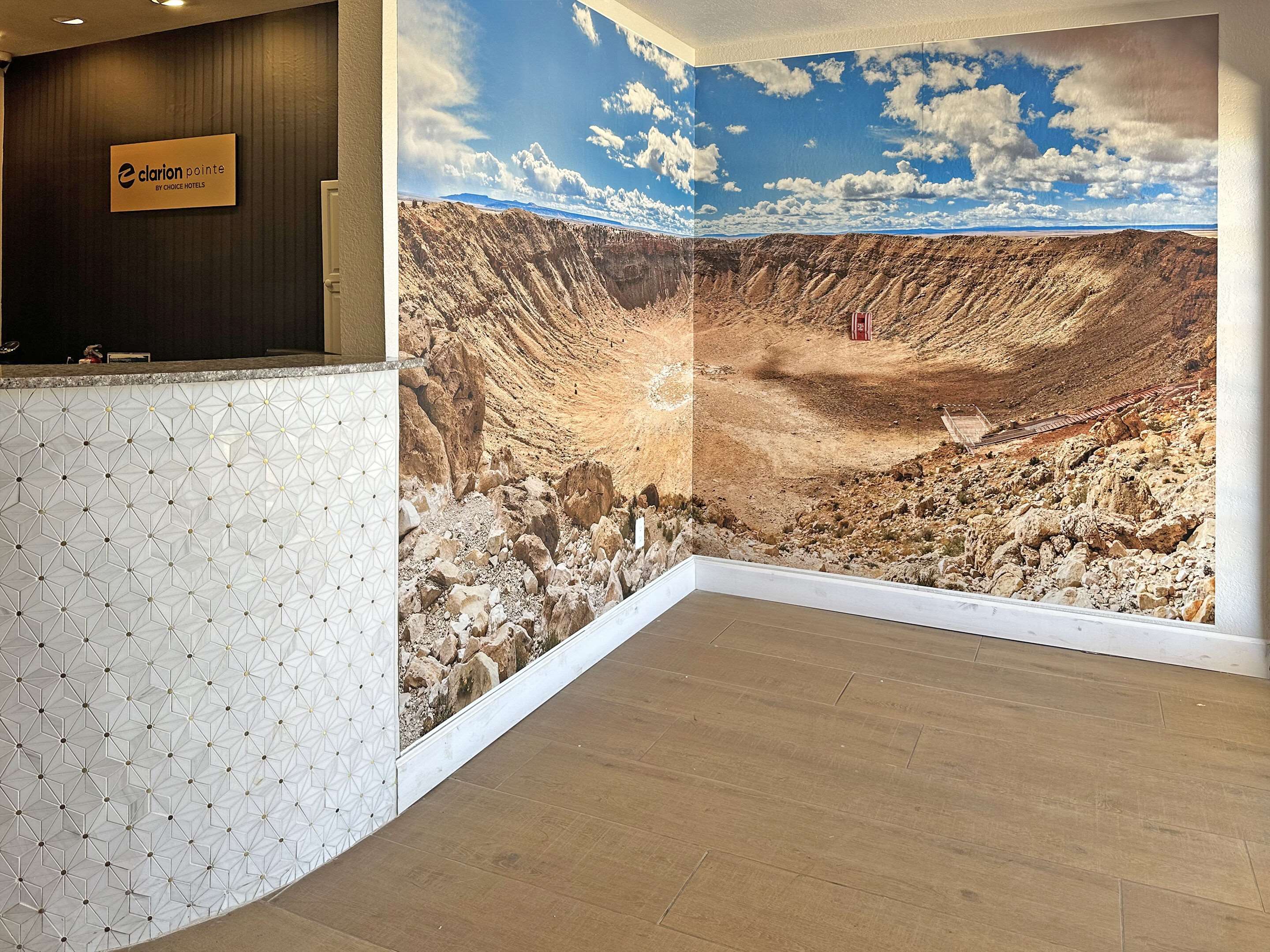 Hotel lobby