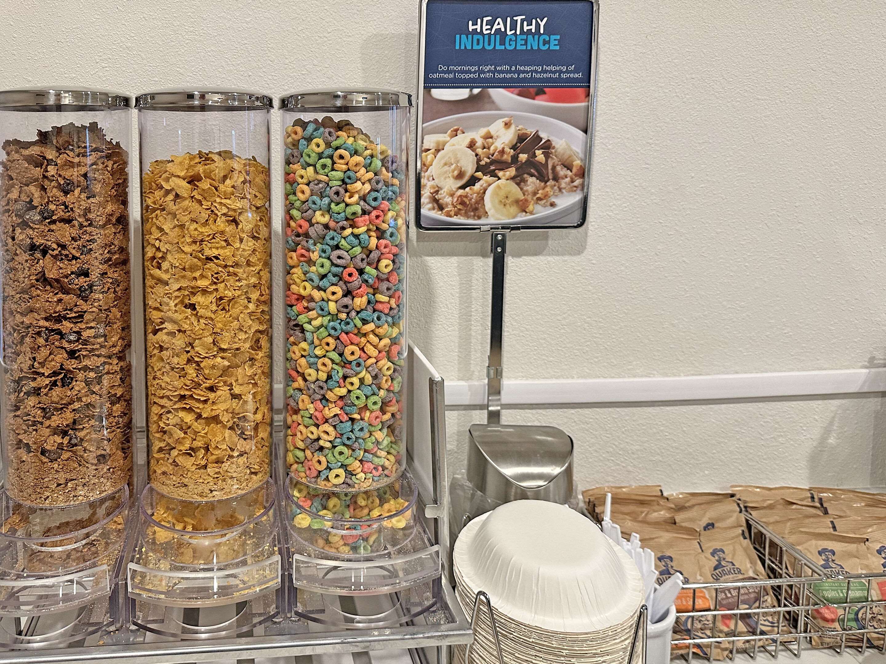 Breakfast bar