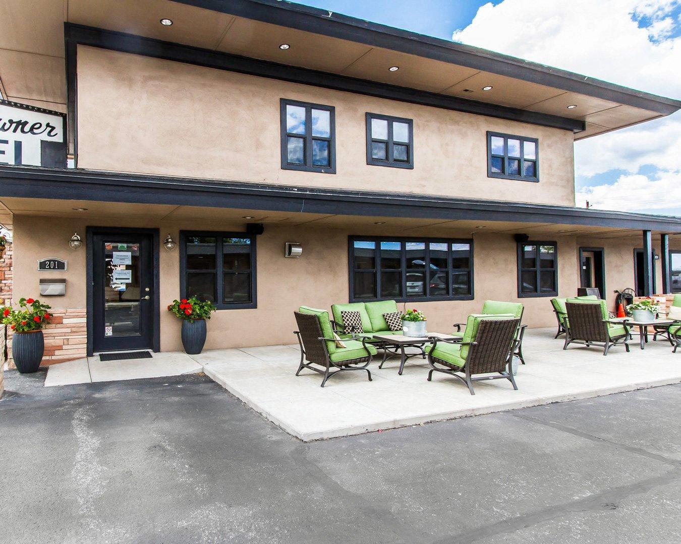 Hotel entrance