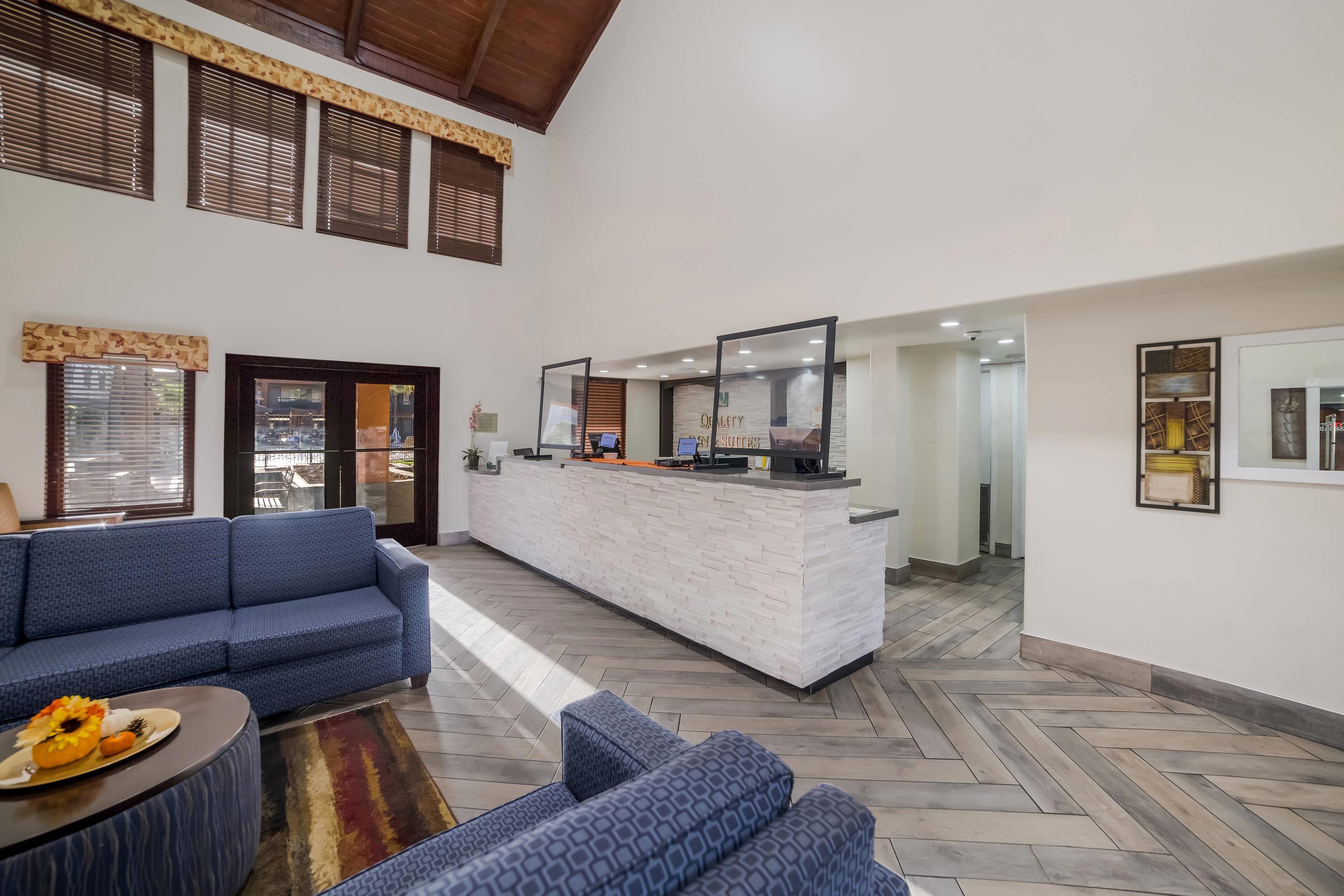 Hotel lobby