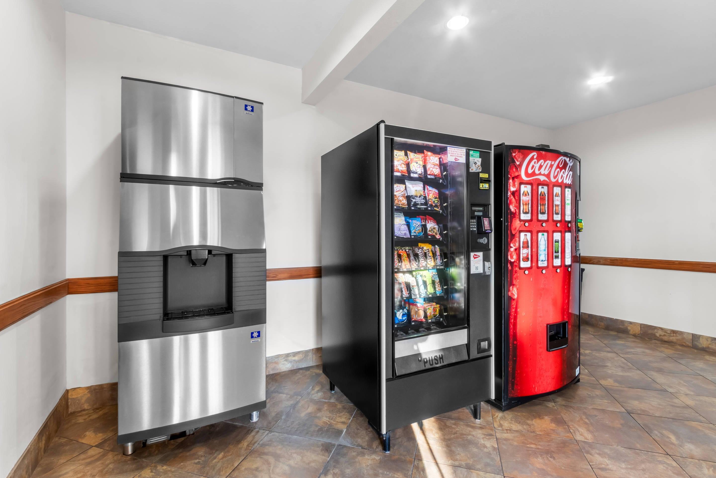 Hotel vending area