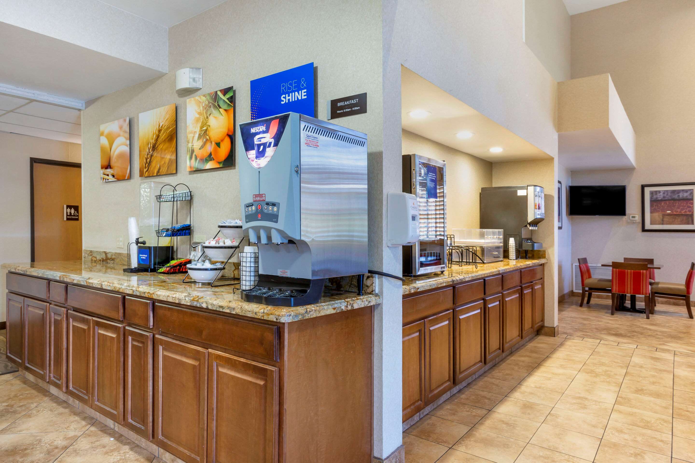 Breakfast counter