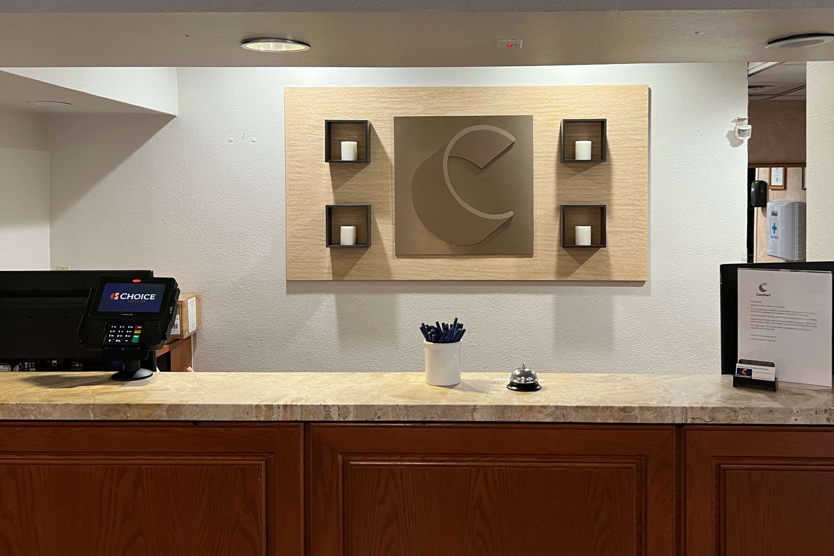 Front desk
