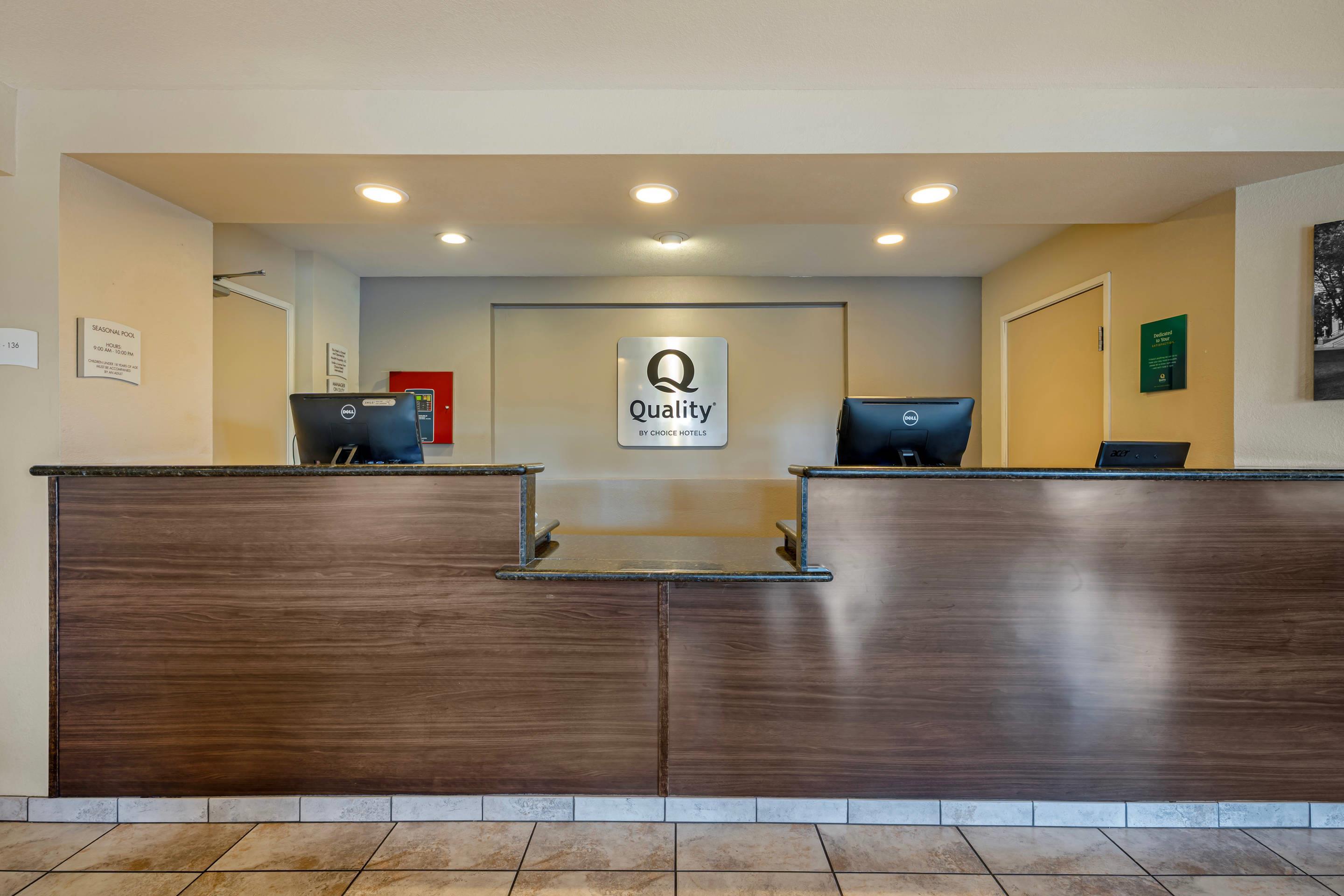 Front desk