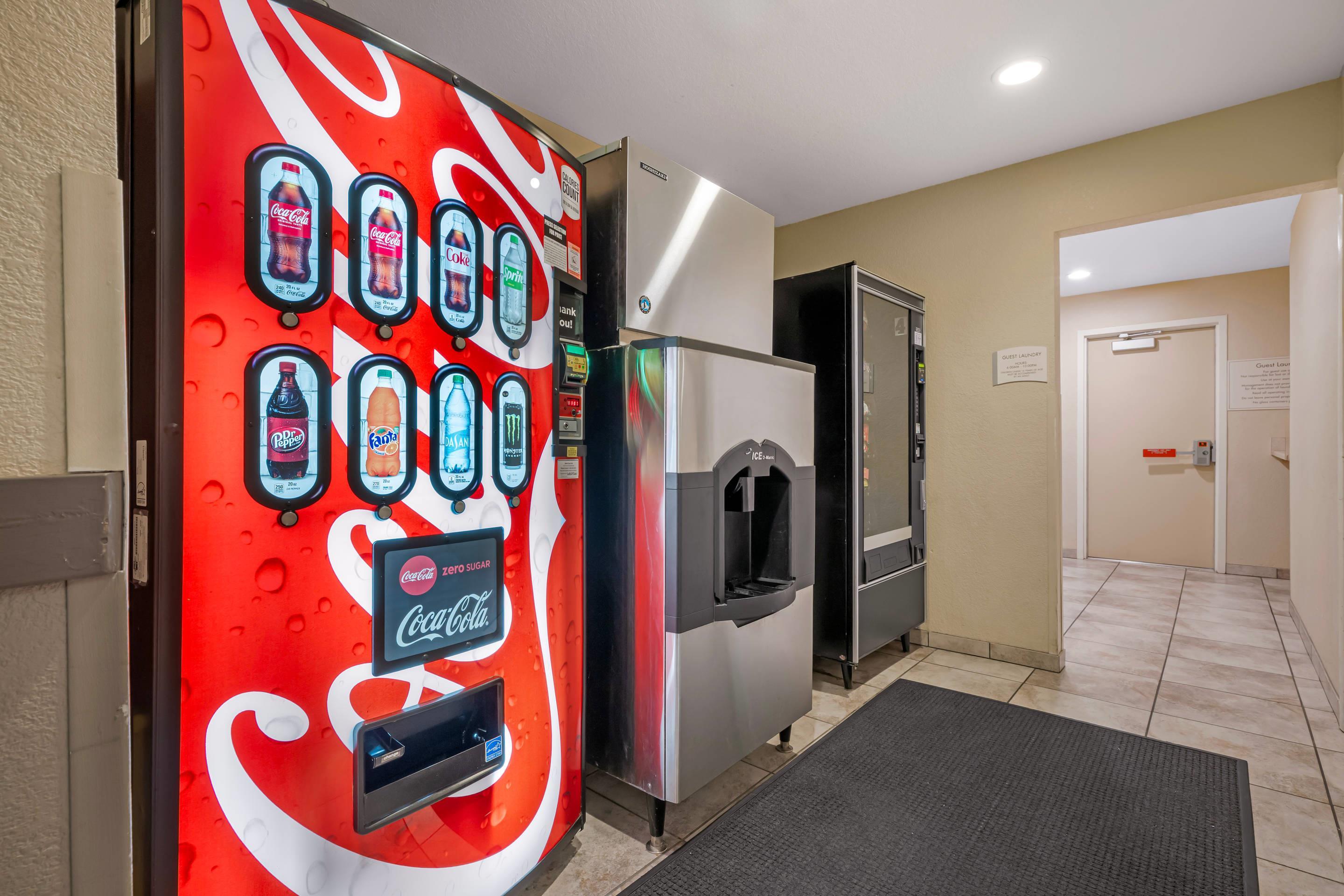 Hotel vending area