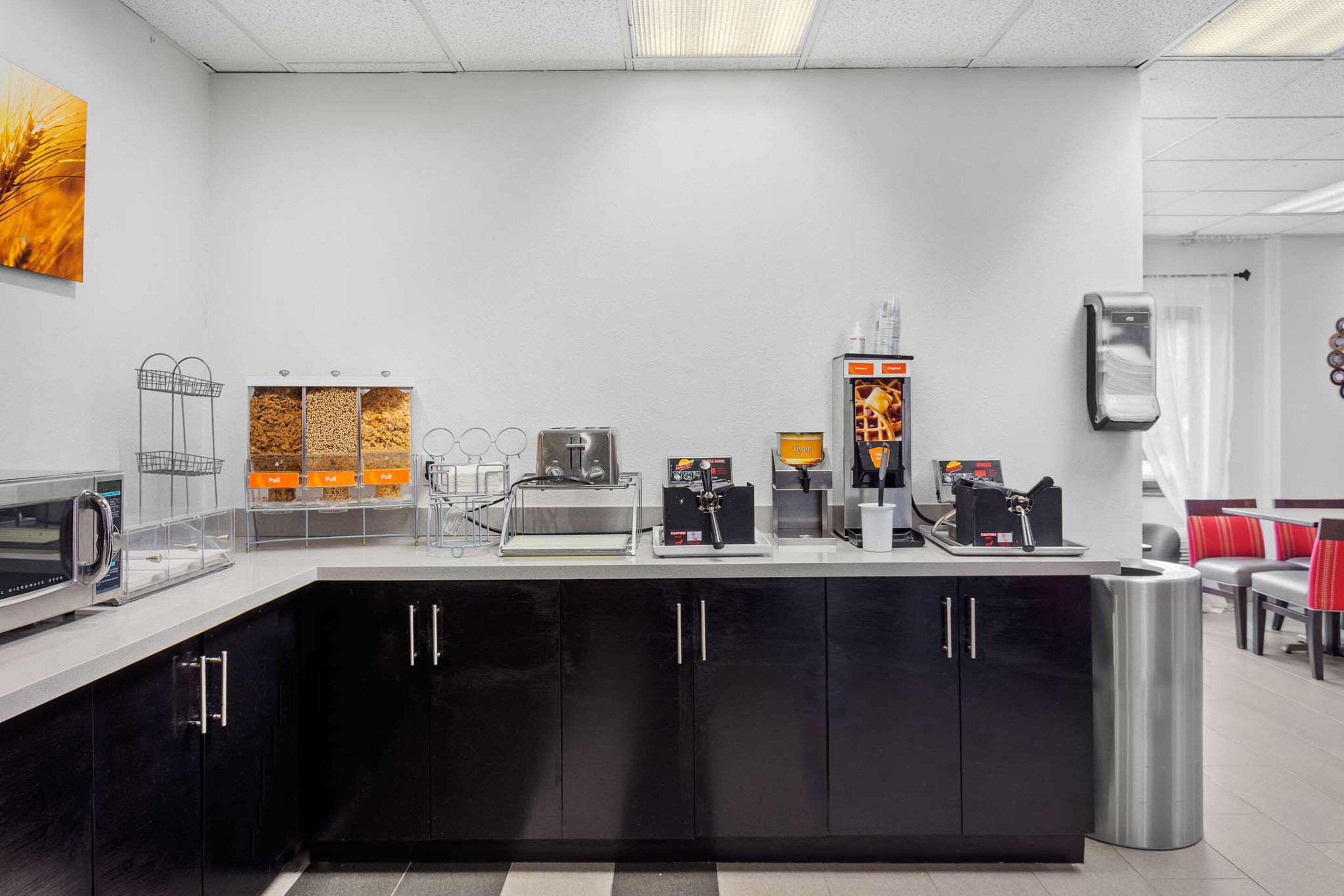 Breakfast area