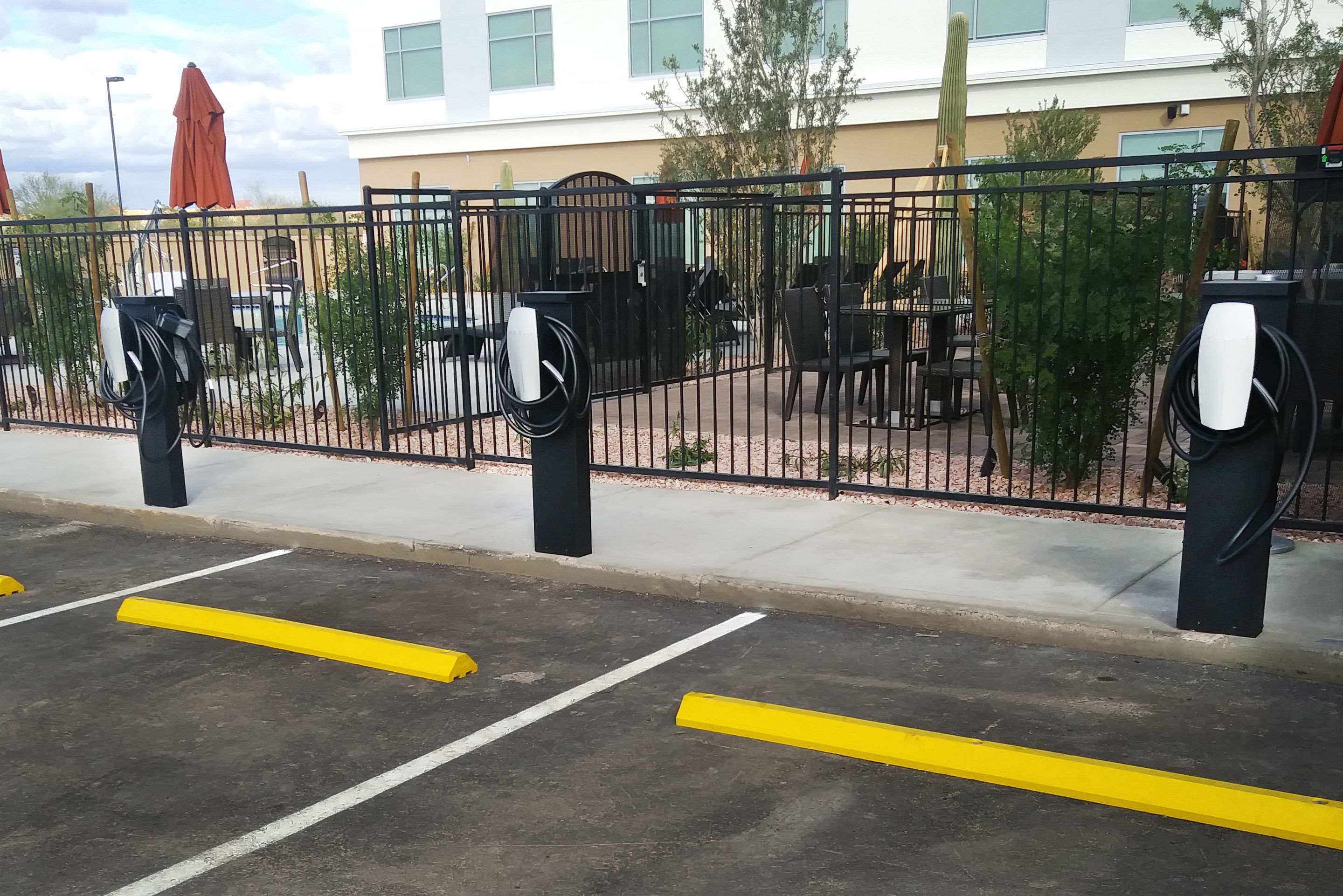 Electronic vehicle charging station | Cambria Hotel Phoenix - North Scottsdale