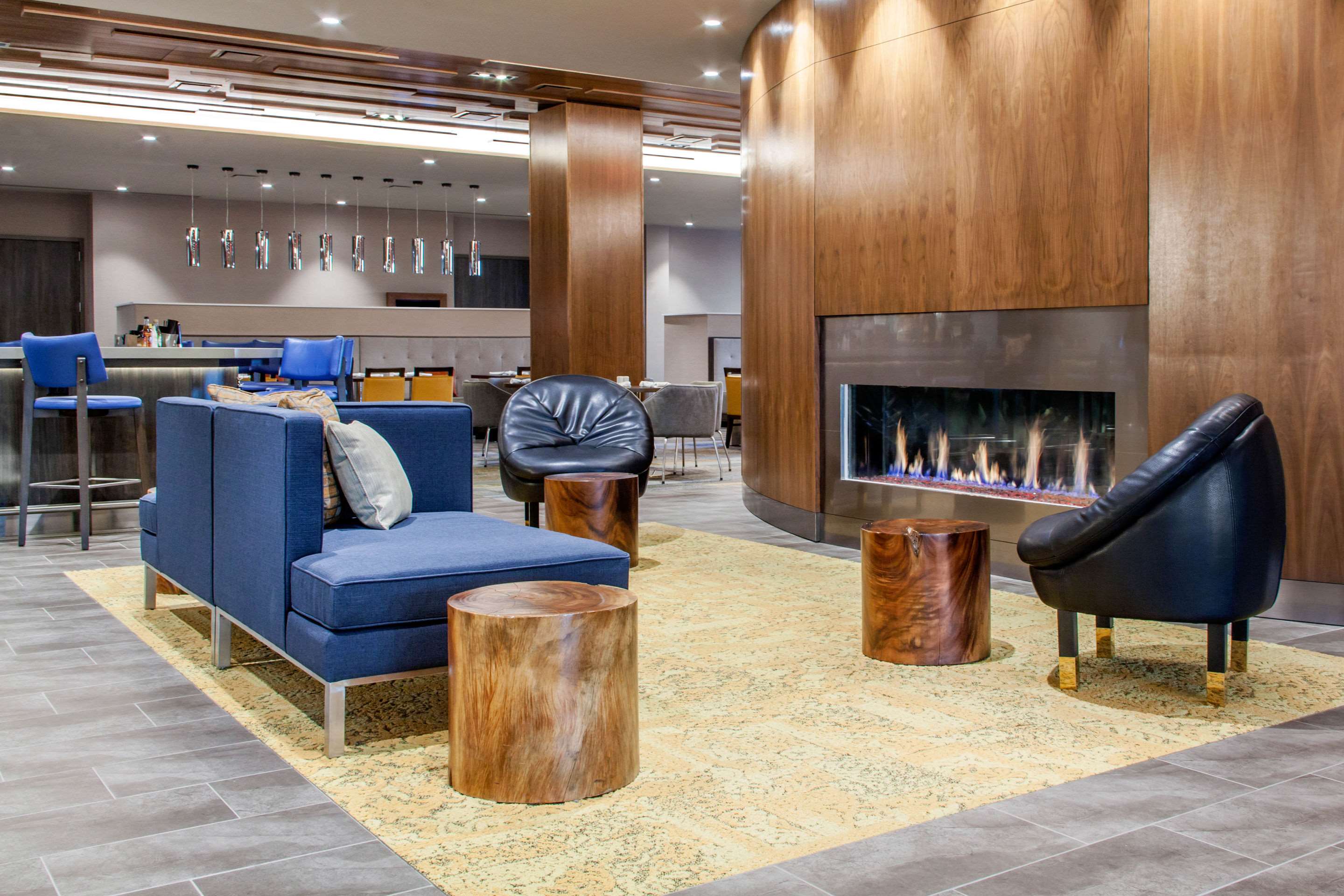 Spacious lobby with sitting area | Cambria Hotel Phoenix - North Scottsdale