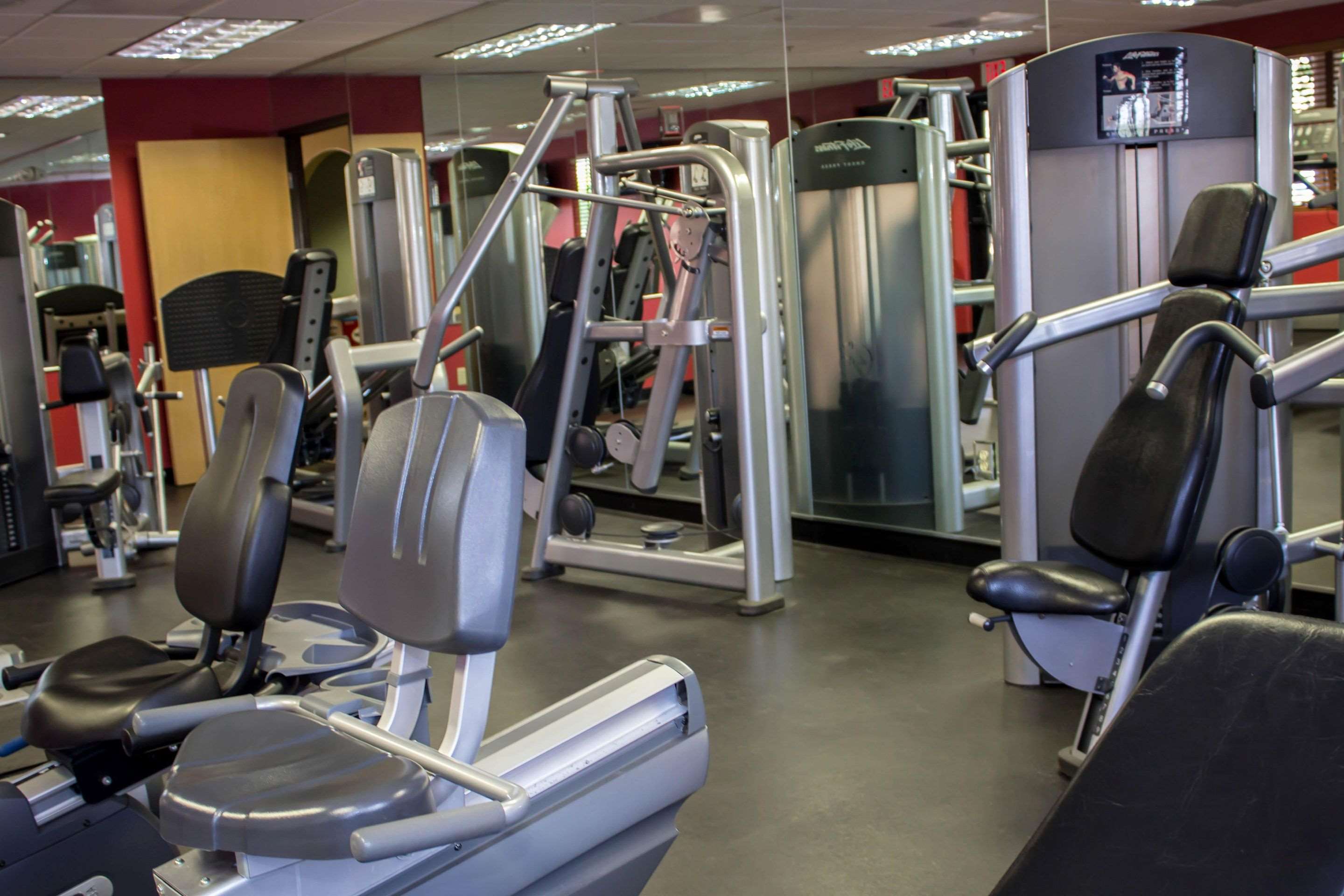 Fitness center with cardio equipment and weights | Bluegreen Cibola Vista Resort and Spa, an Ascend Resort