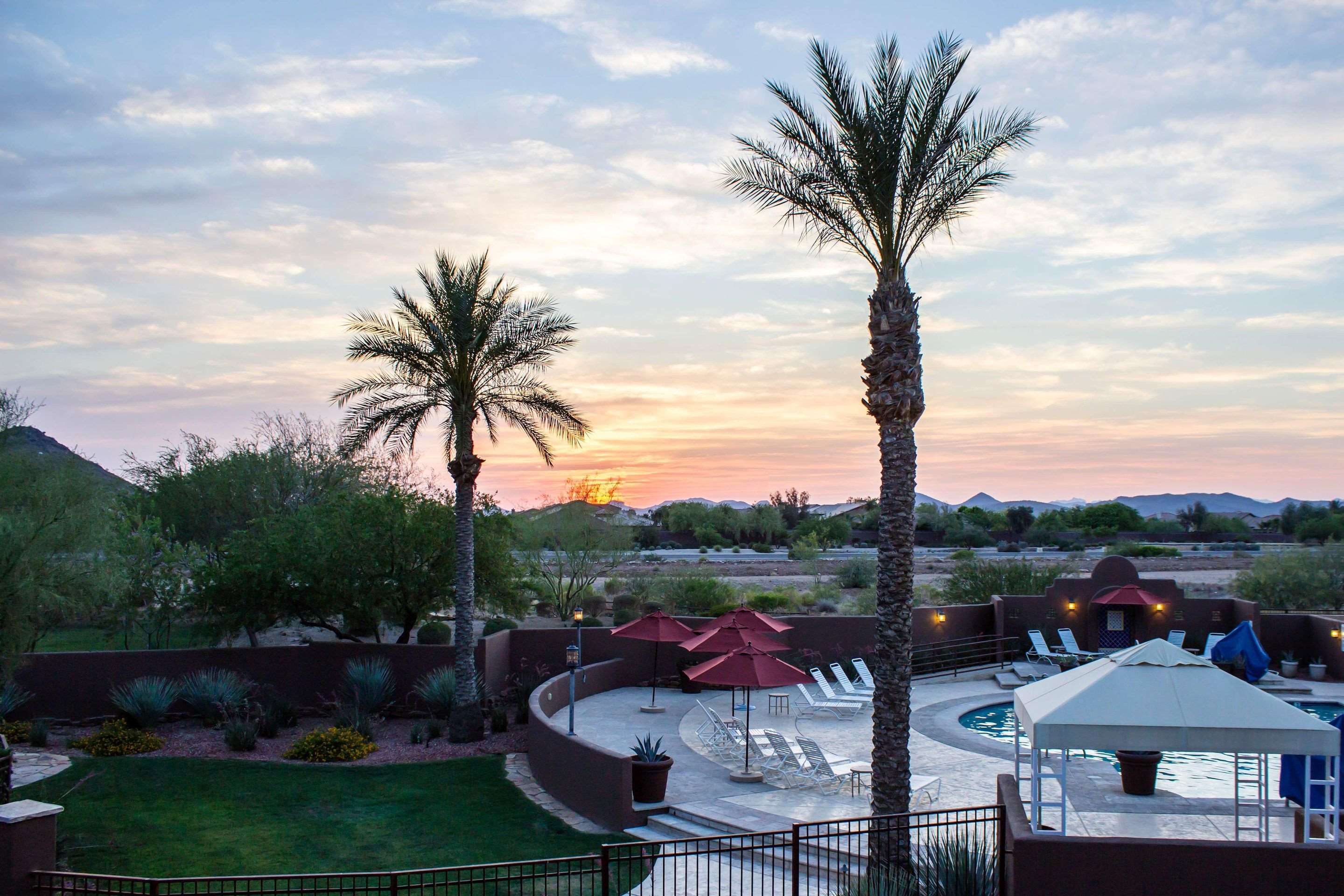 Outdoor pool in garden setting | Bluegreen Cibola Vista Resort and Spa, an Ascend Resort