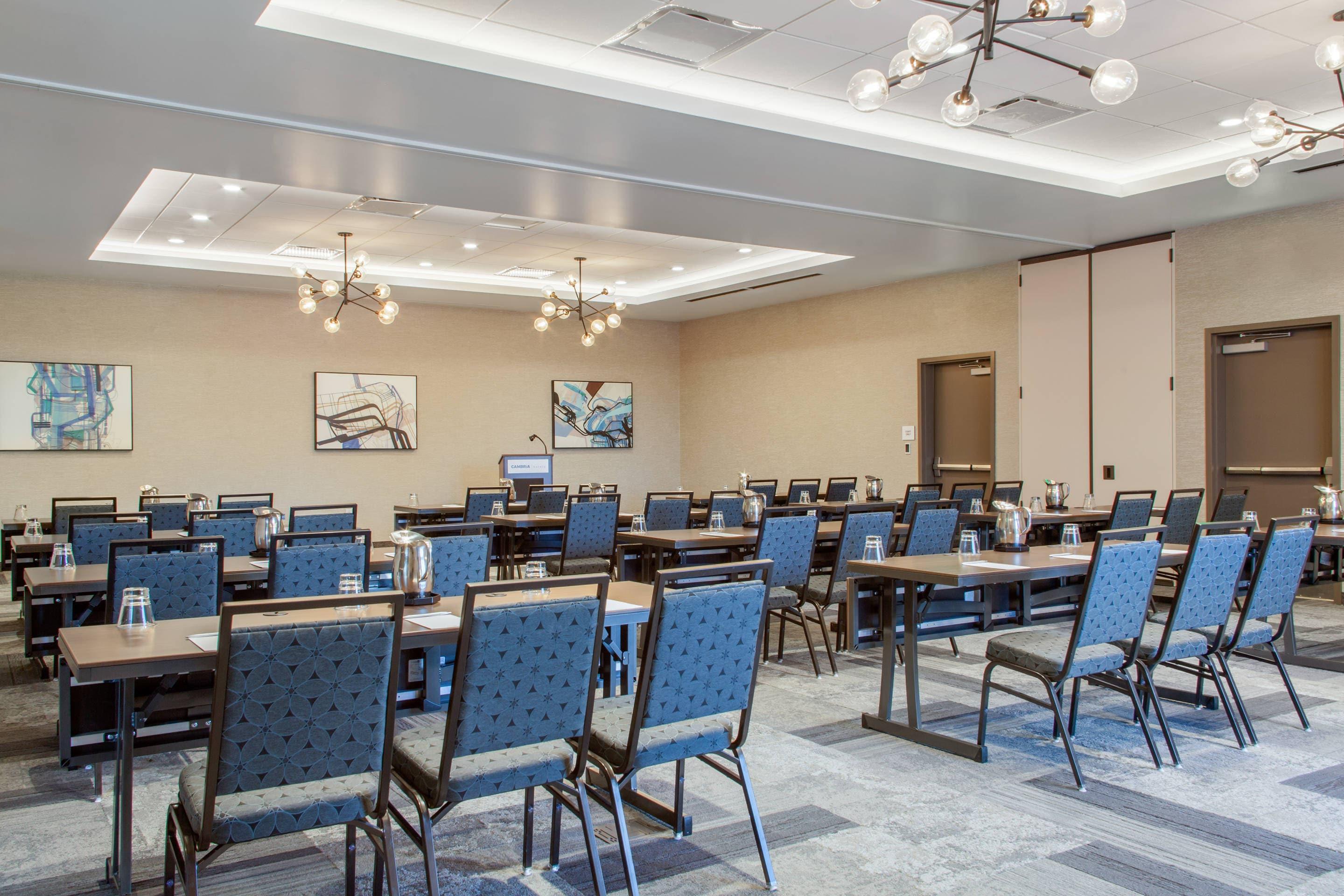 Large space perfect for corporate functions or training