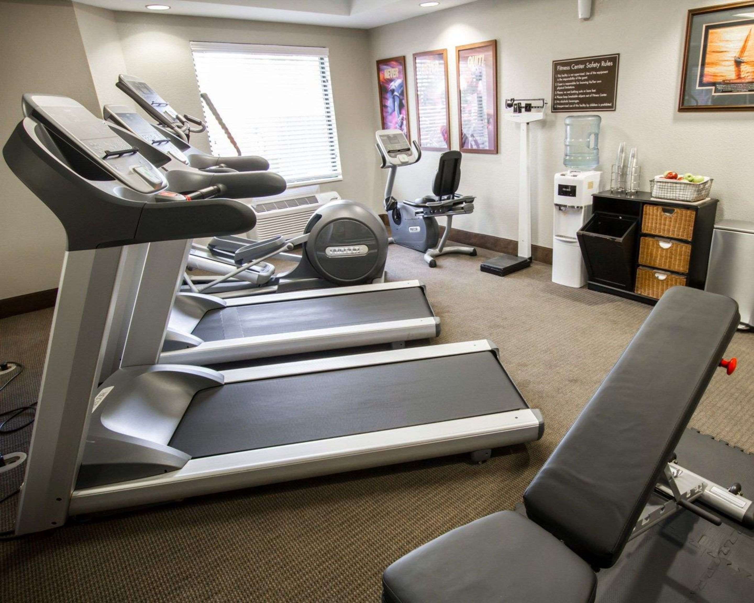 Fitness center with cardio equipment