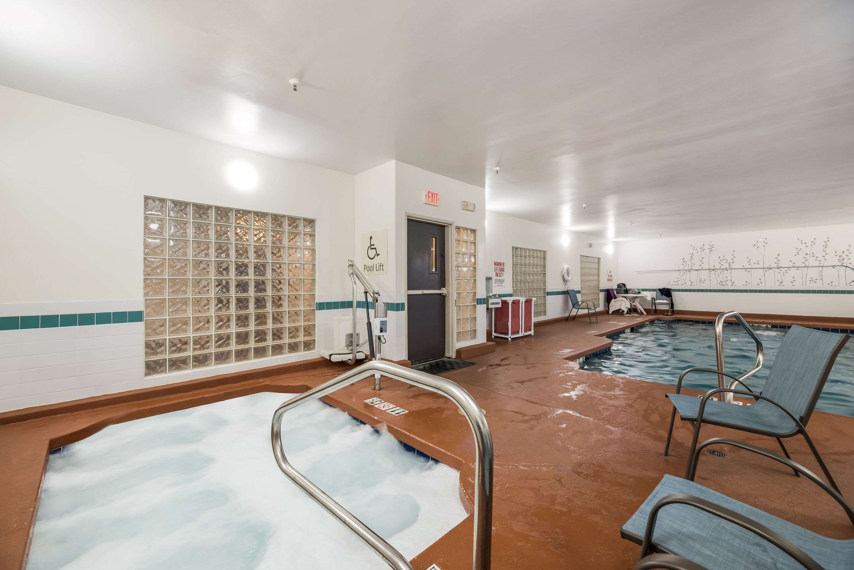 Relax in the hot tub