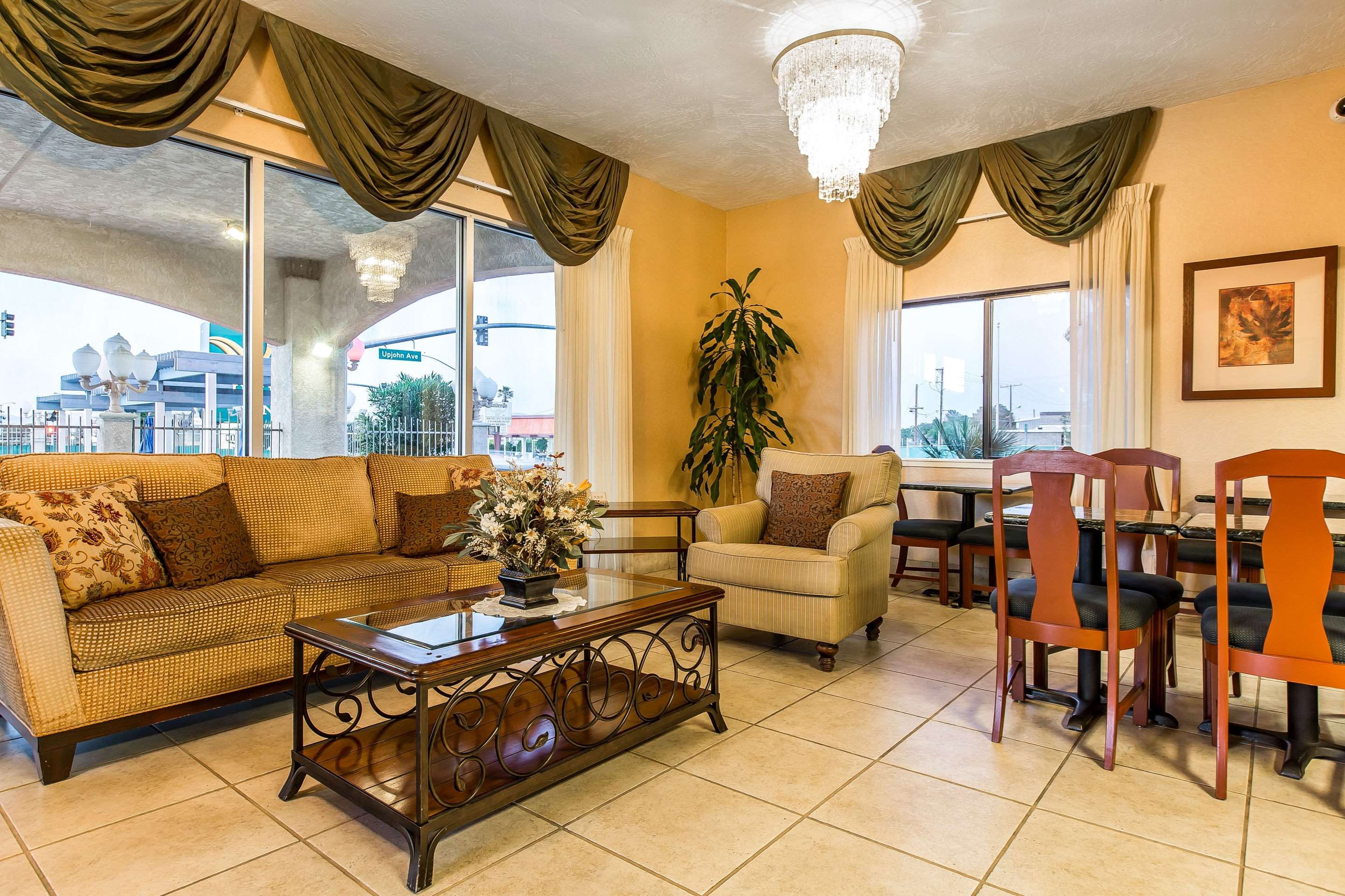 Hotel lobby