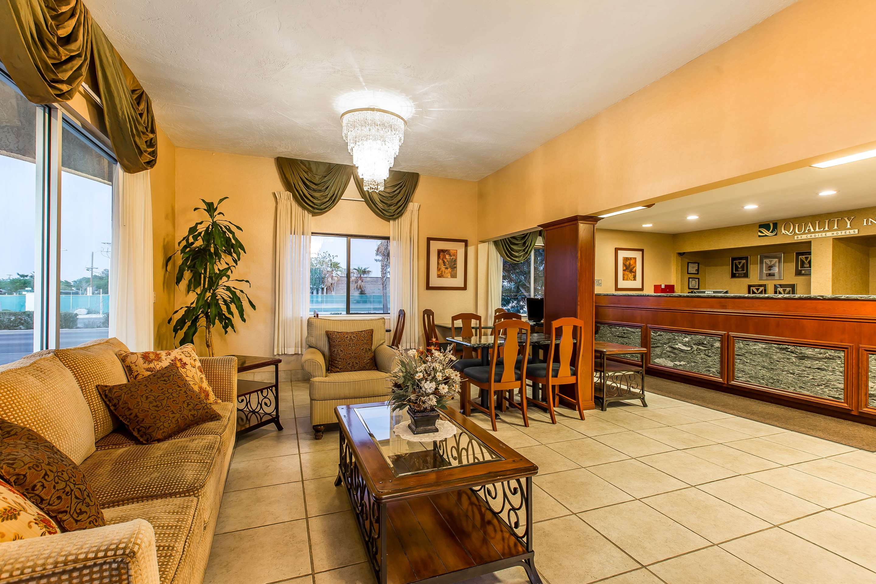 Hotel lobby