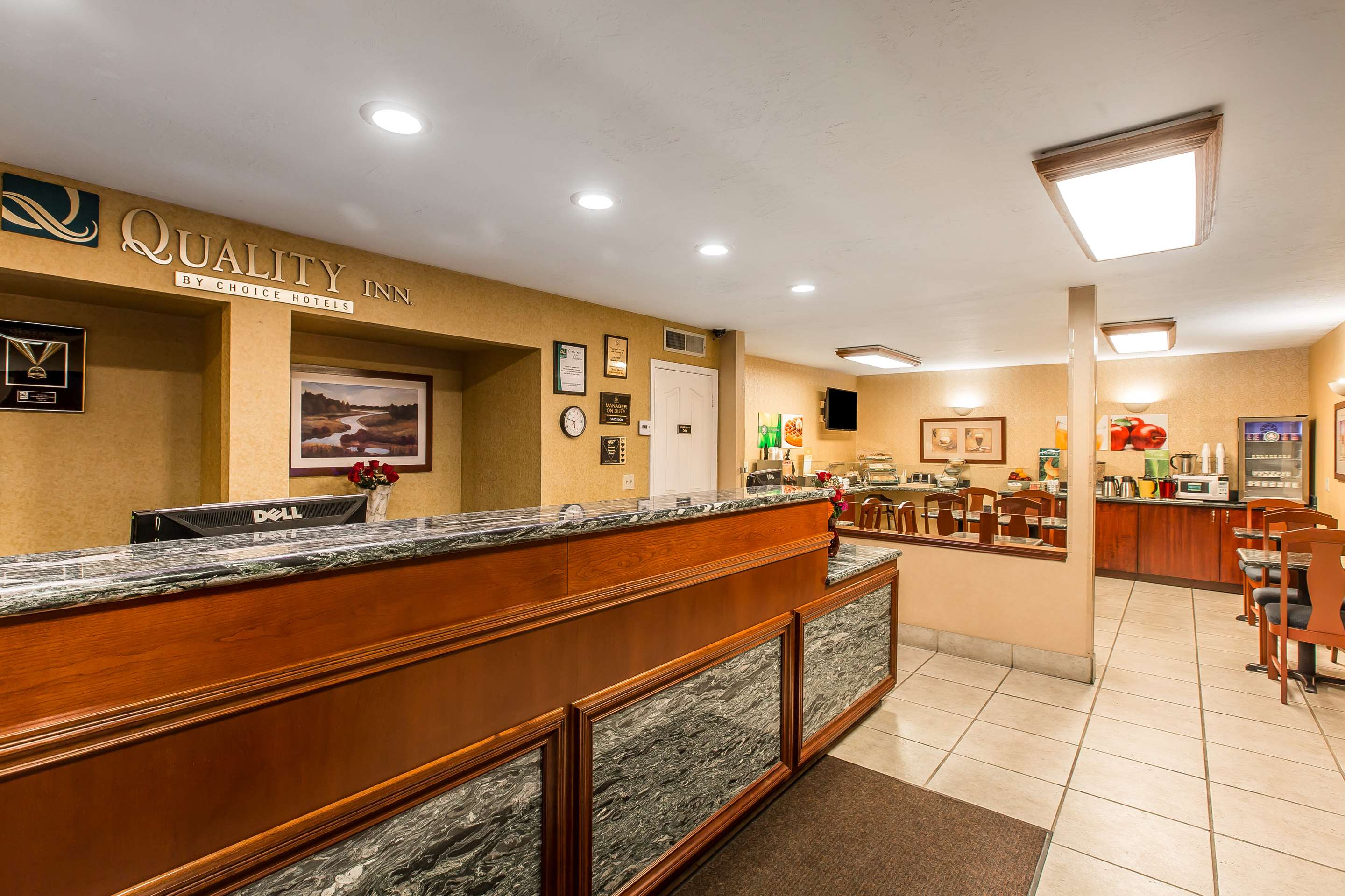 Hotel lobby