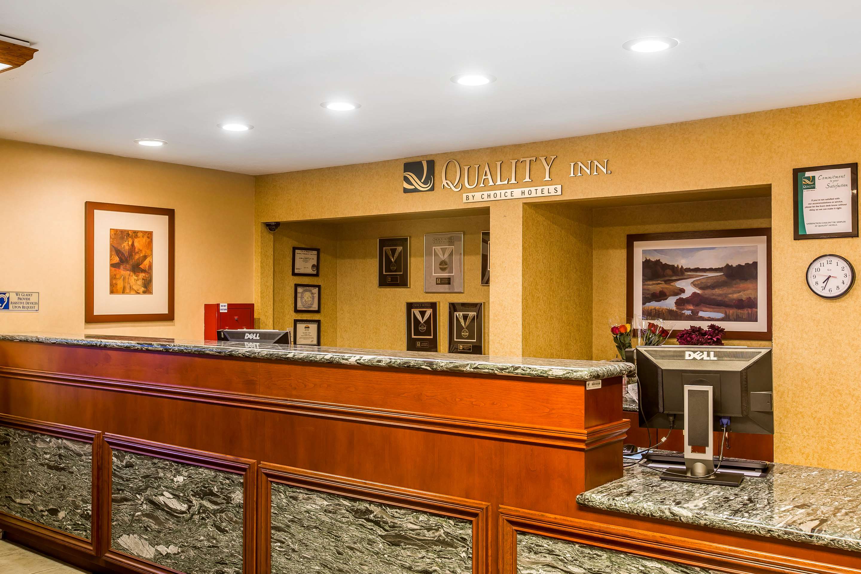 Hotel lobby