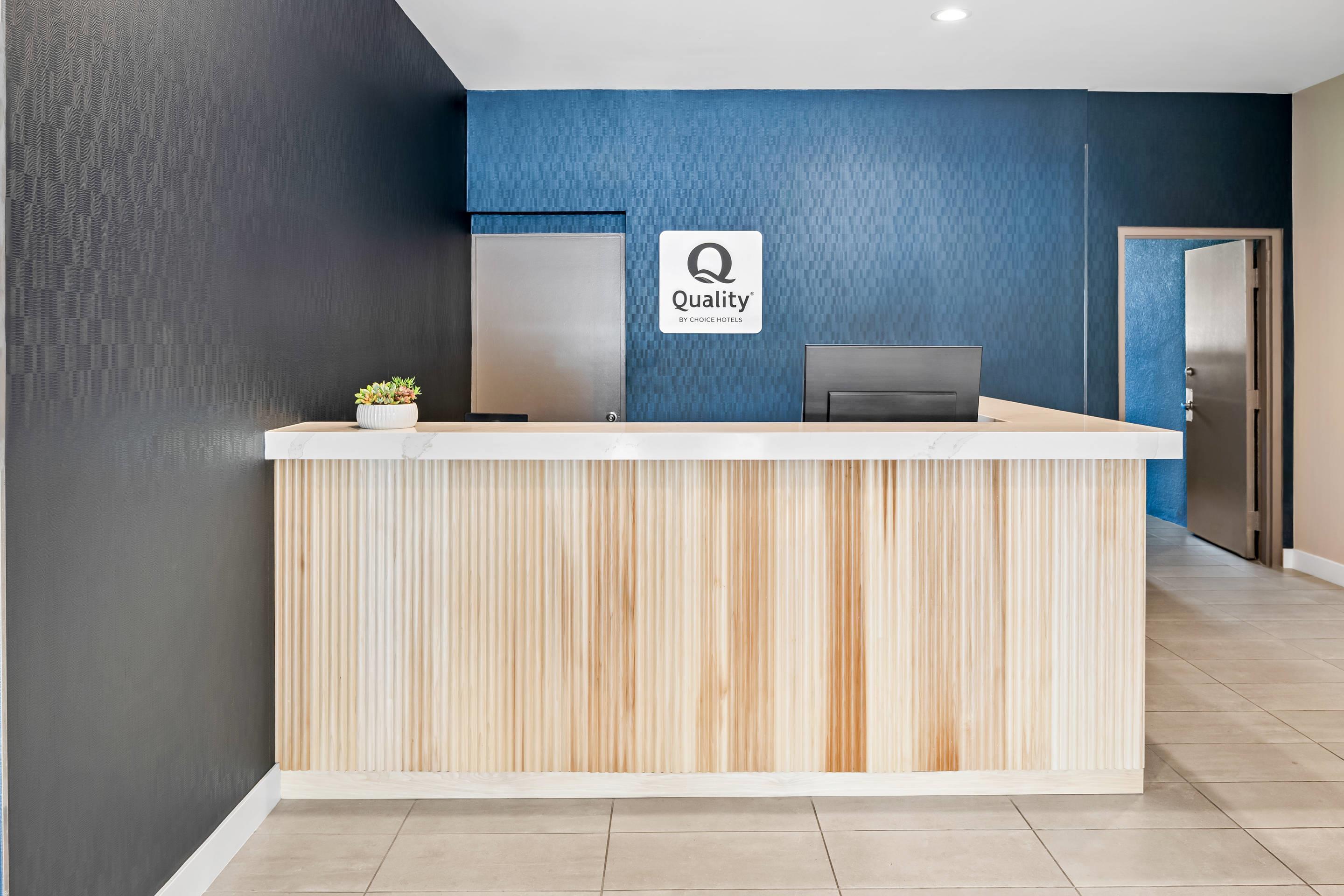 Front desk | Quality Inn & Suites Hermosa Beach