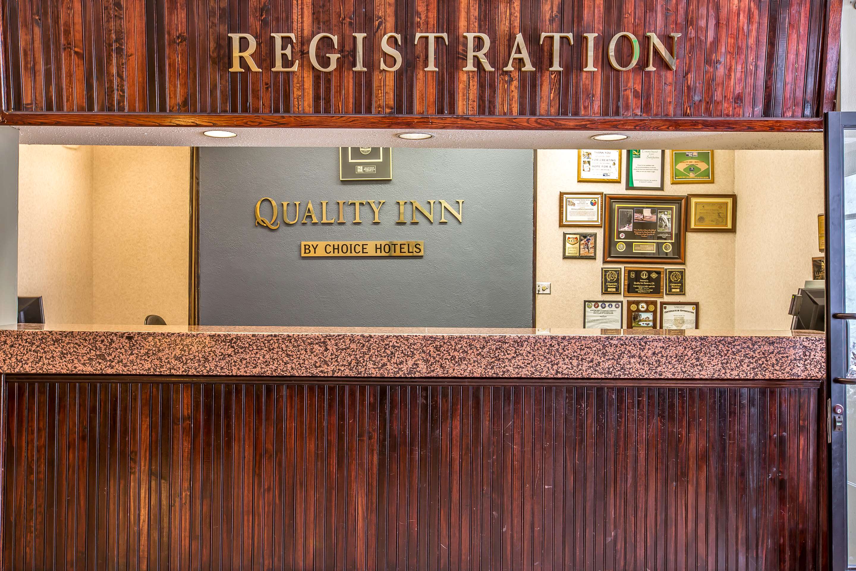 Front desk
